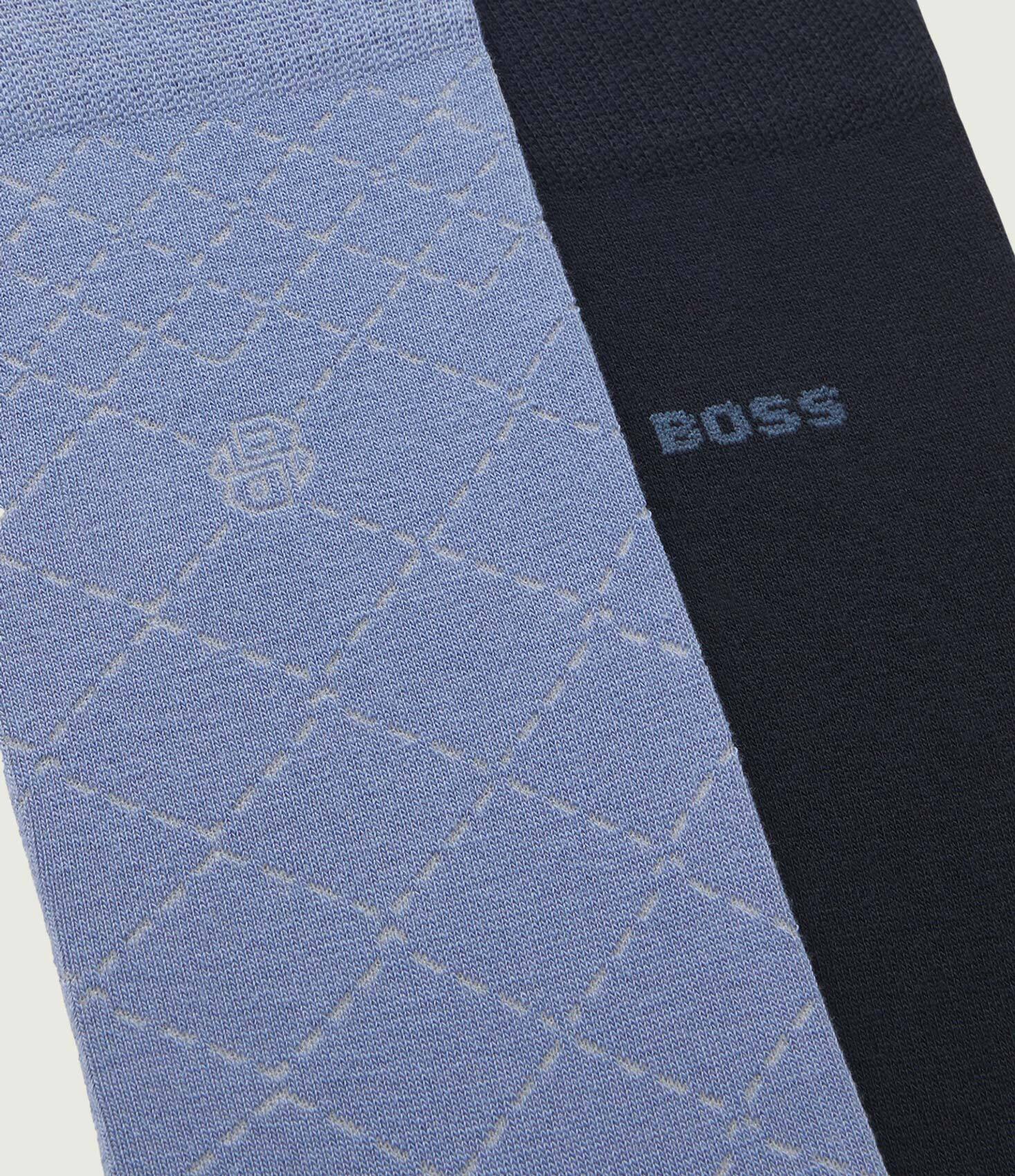 BOSS Black Șosete 2-pack Mini Argyle CC