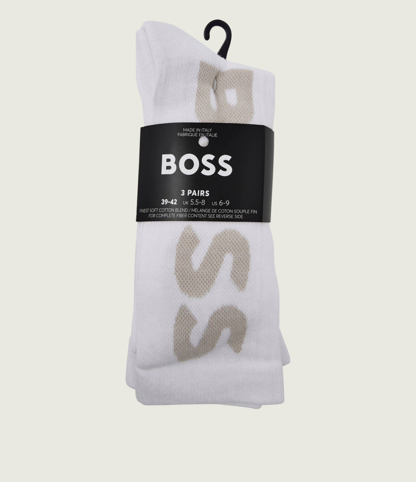 BOSS Black Șosete 3-pack 3P QS Rib Logo CC