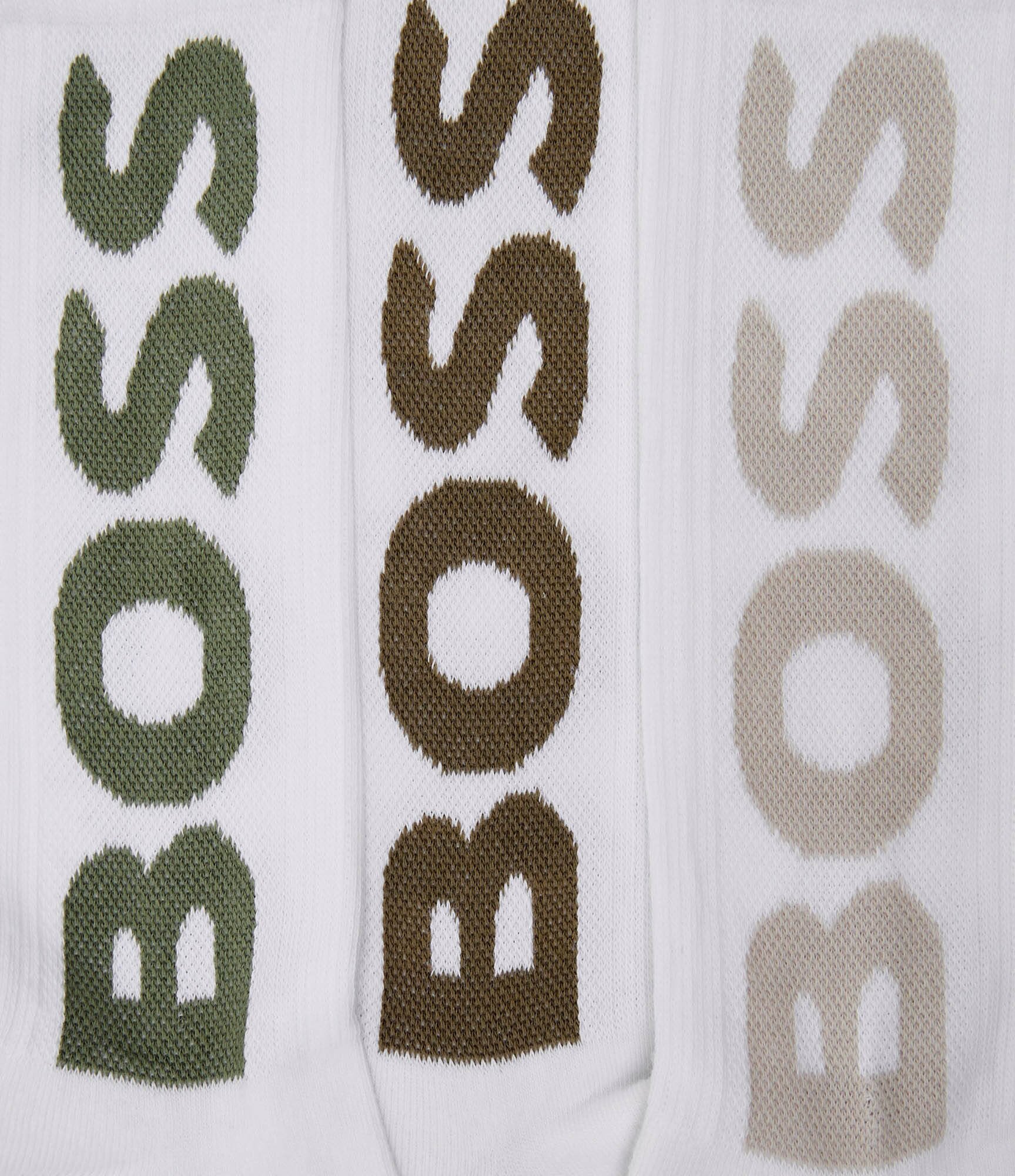 BOSS Black Șosete 3-pack 3P QS Rib Logo CC