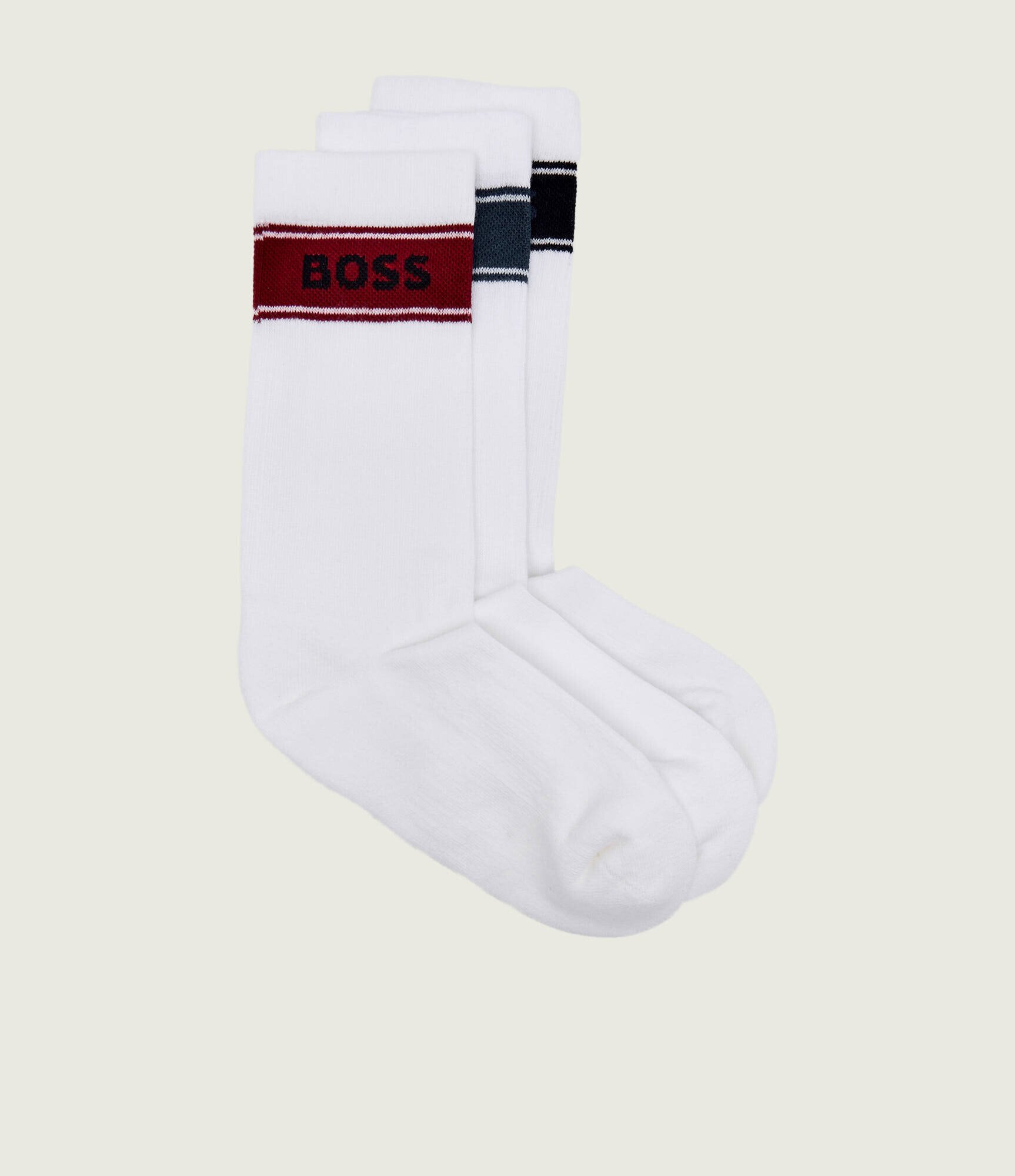 BOSS Black Șosete 3-pack 3P QS Rib Stripe CC