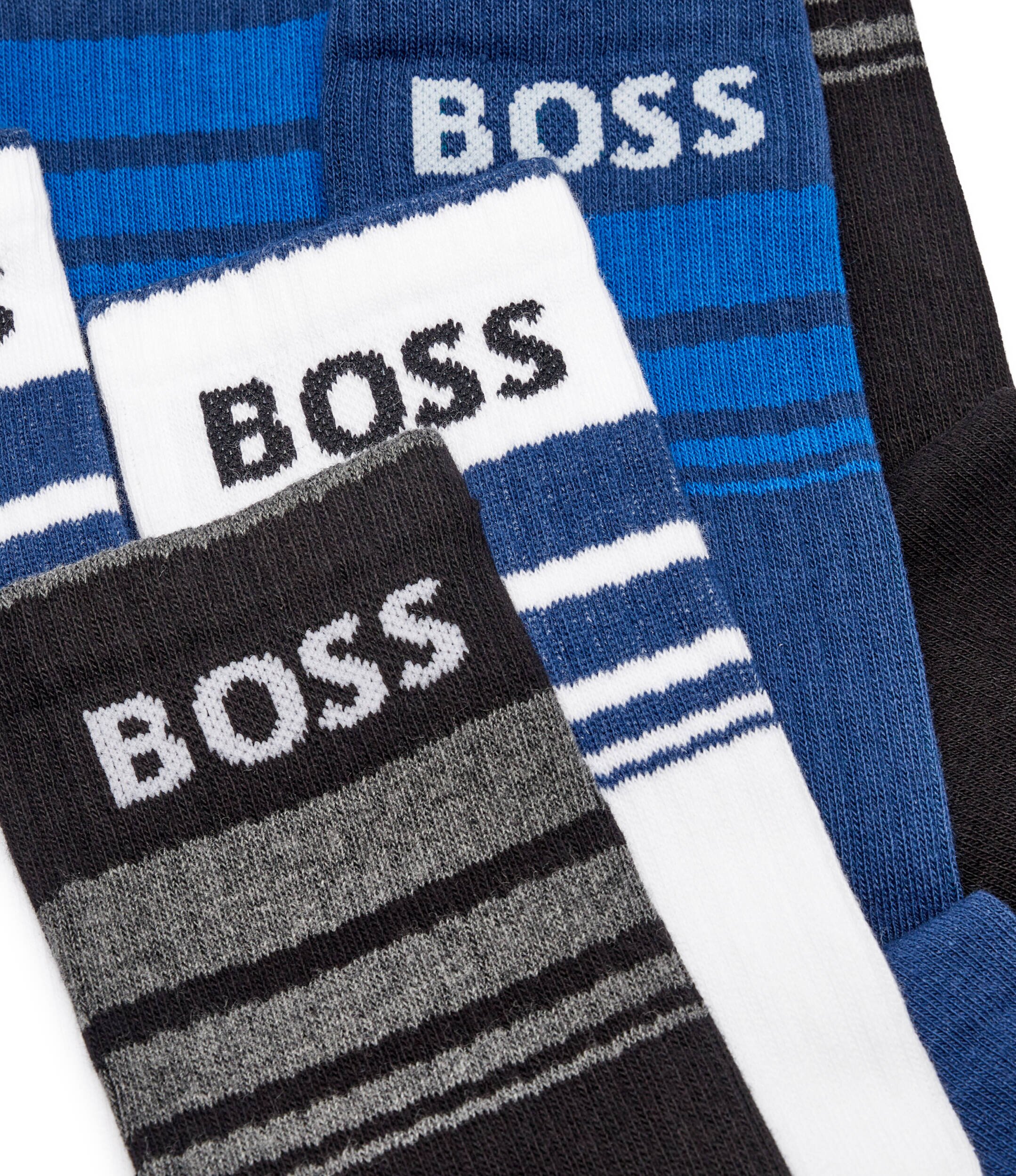BOSS Black Șosete 3-pack 3P QS Rib Stripe CC