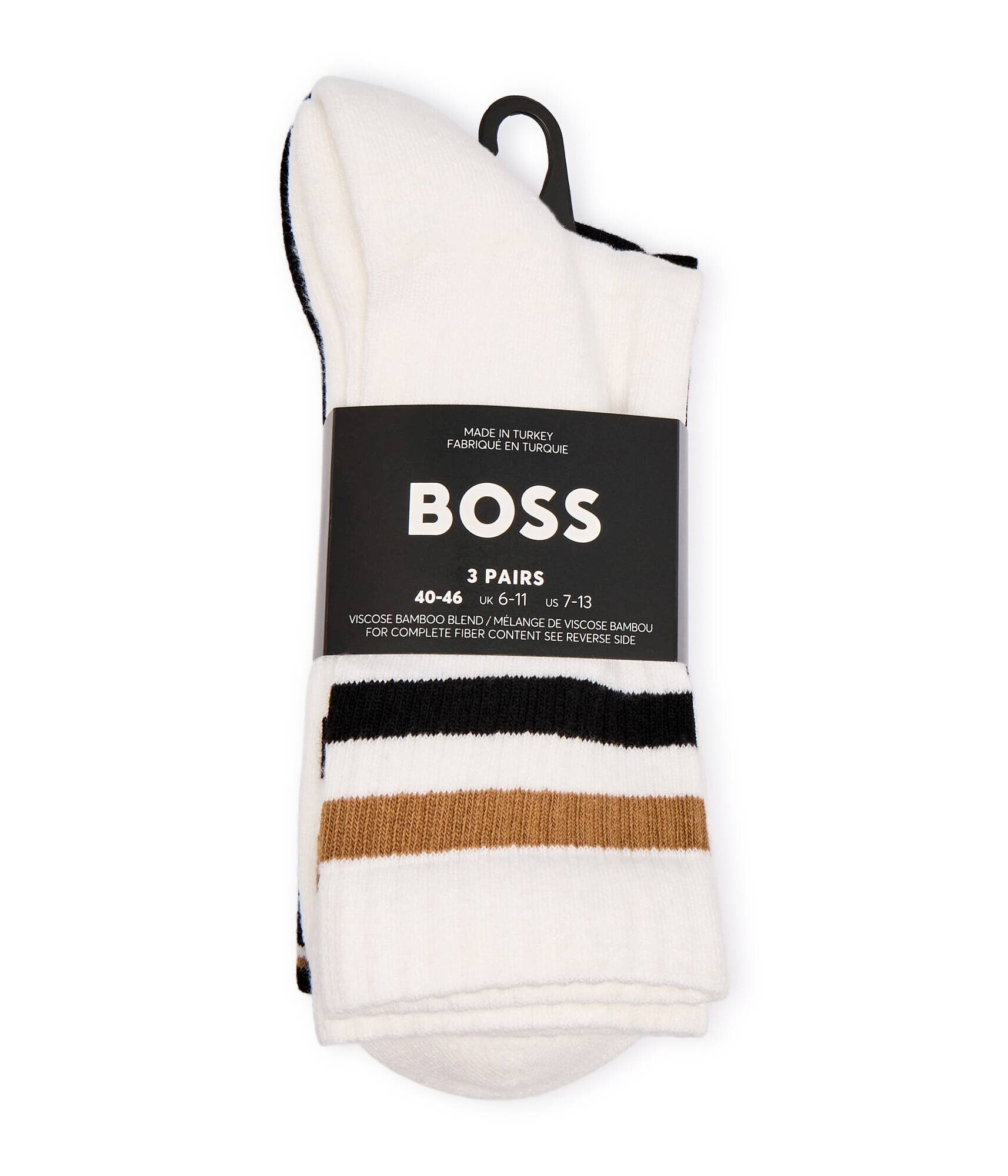 BOSS Black Șosete 3-pack QS Rib Iconic VB