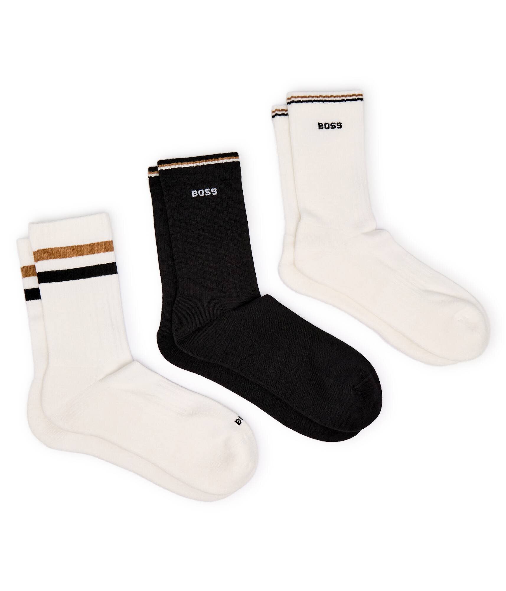 BOSS Black Șosete 3-pack QS Rib Iconic VB