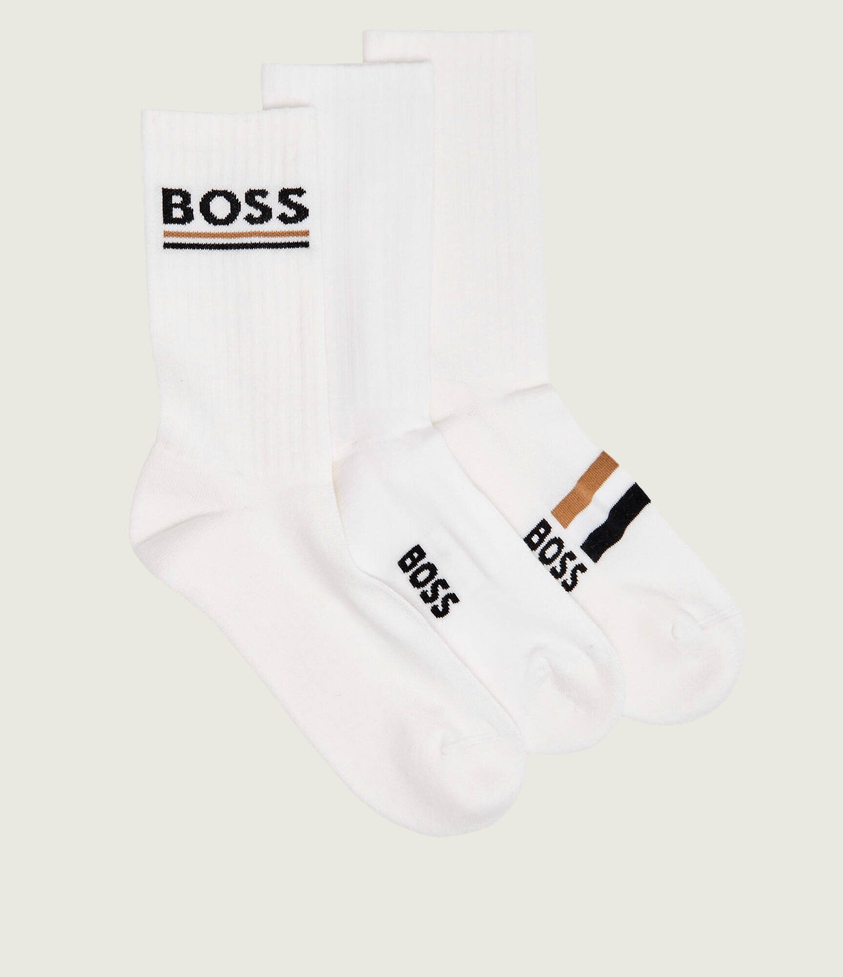 BOSS Black Șosete 3-pack QS Rib Iconic VB
