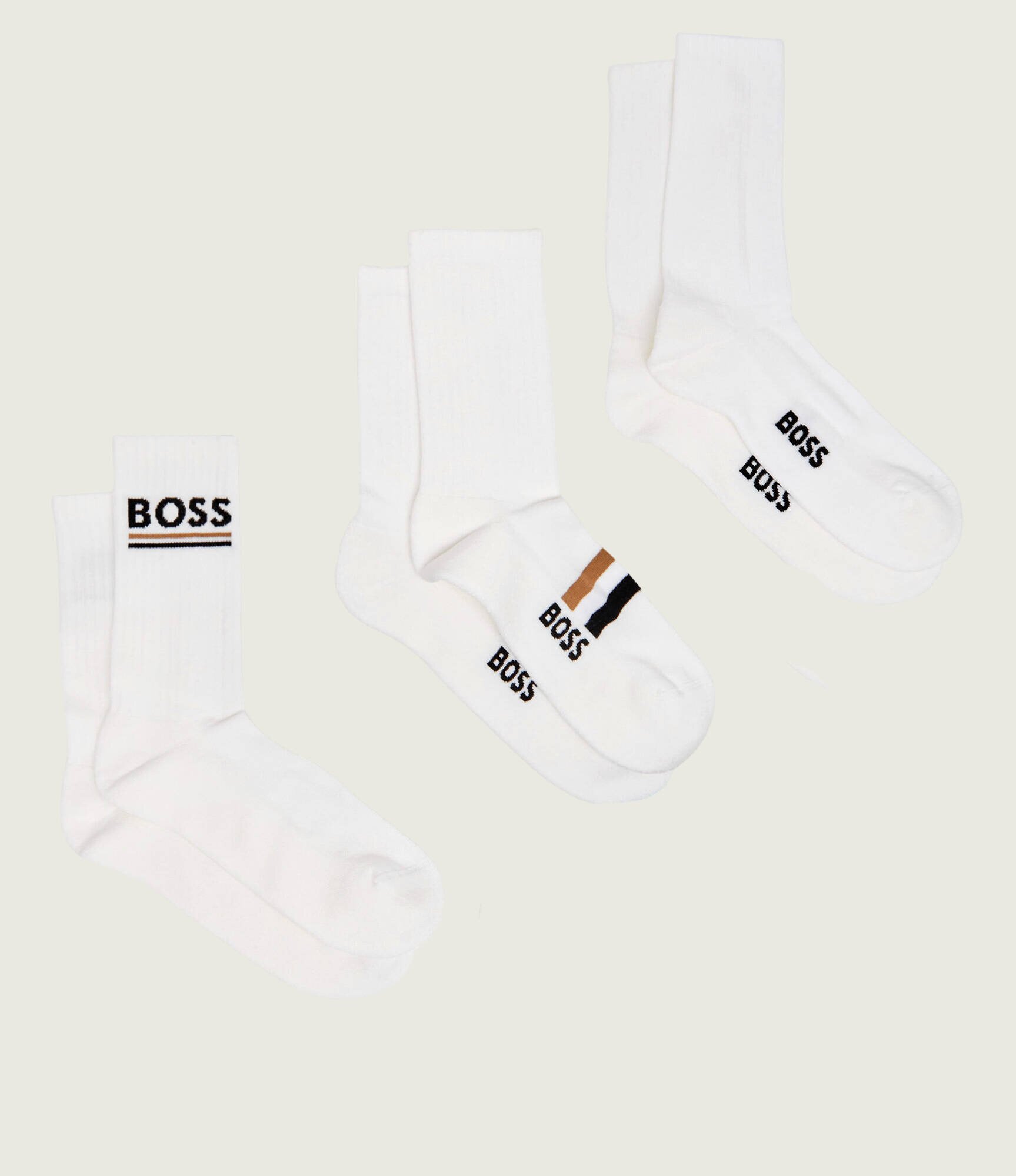 BOSS Black Șosete 3-pack QS Rib Iconic VB