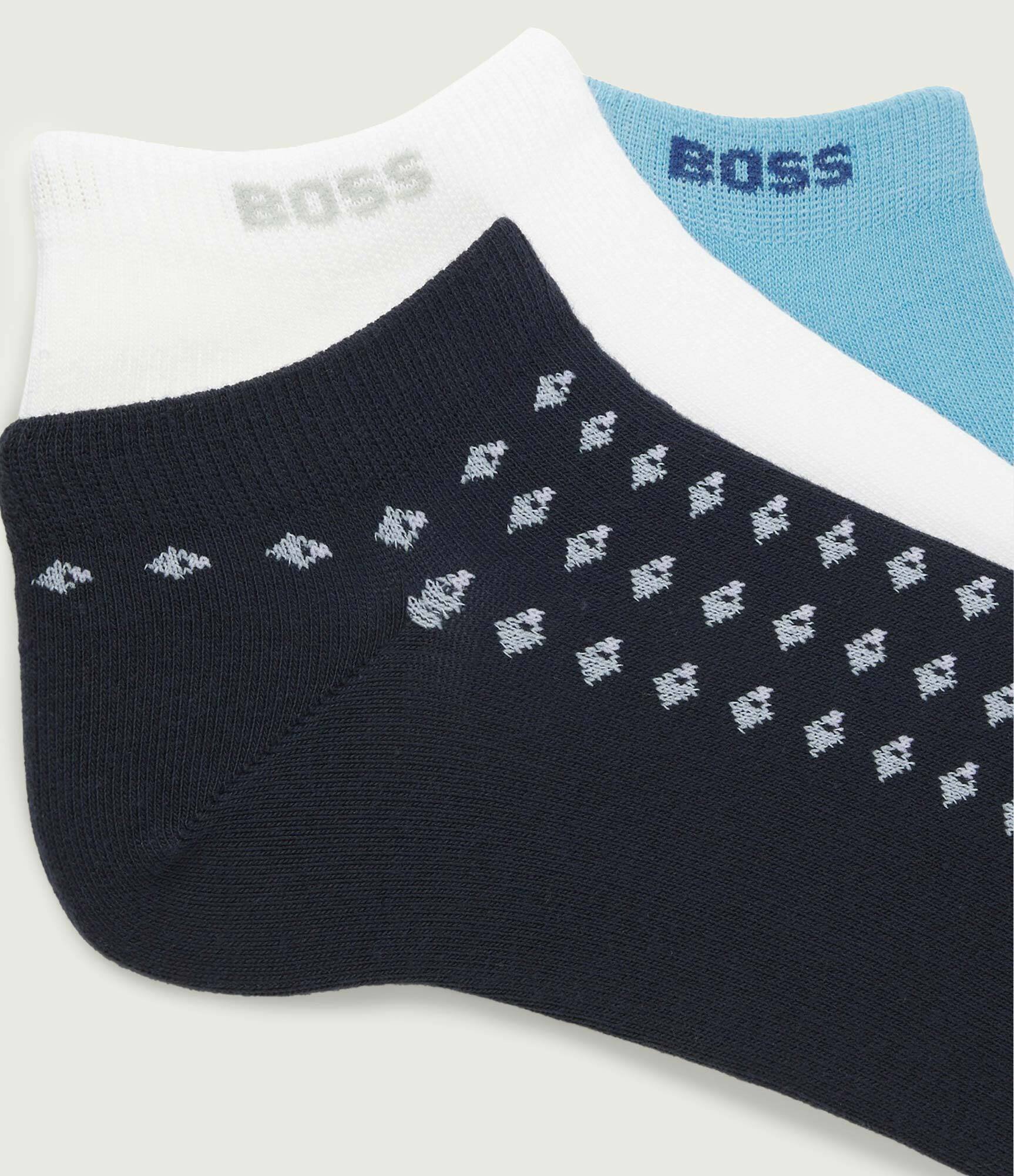 BOSS Black Șosete/tălpici 3 pack 3P AS Minipattern CC