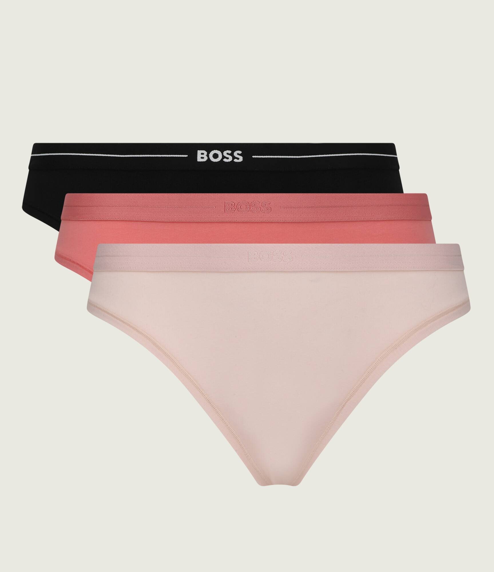 BOSS Black Tanga 3-pack