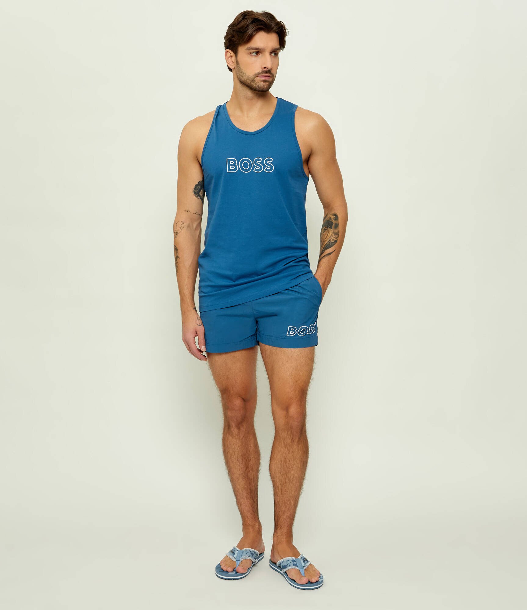 BOSS Black Tank top Beach | regular fit