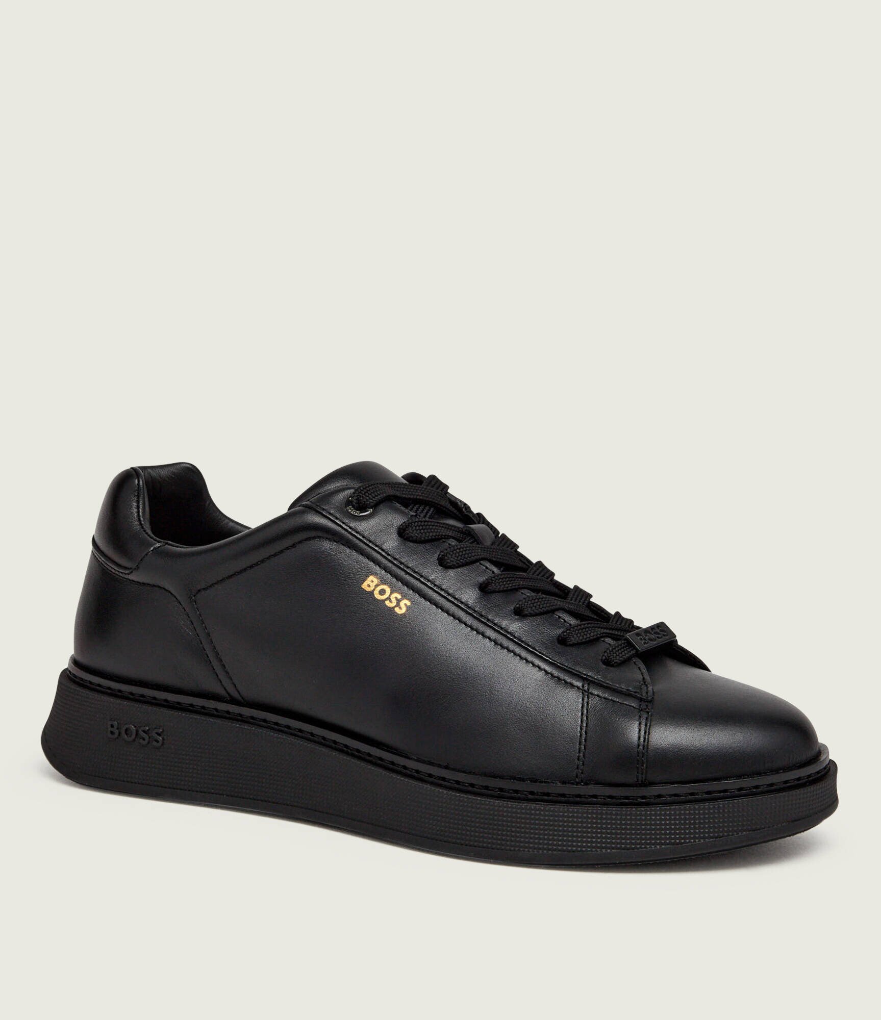 BOSS Black Teniși din piele Bulton_Runn_bufwtL