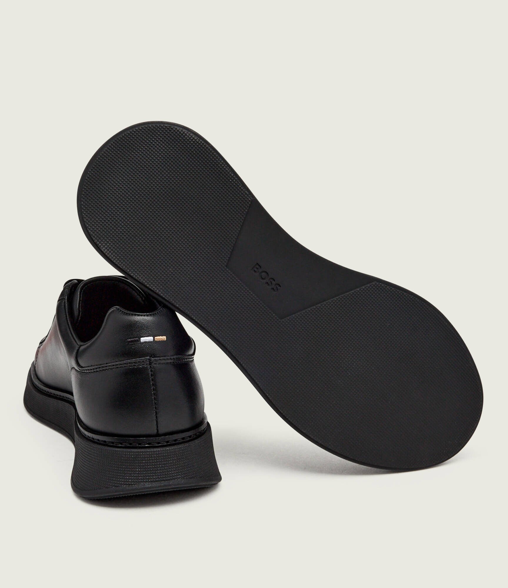BOSS Black Teniși din piele Bulton_Runn_bufwtL
