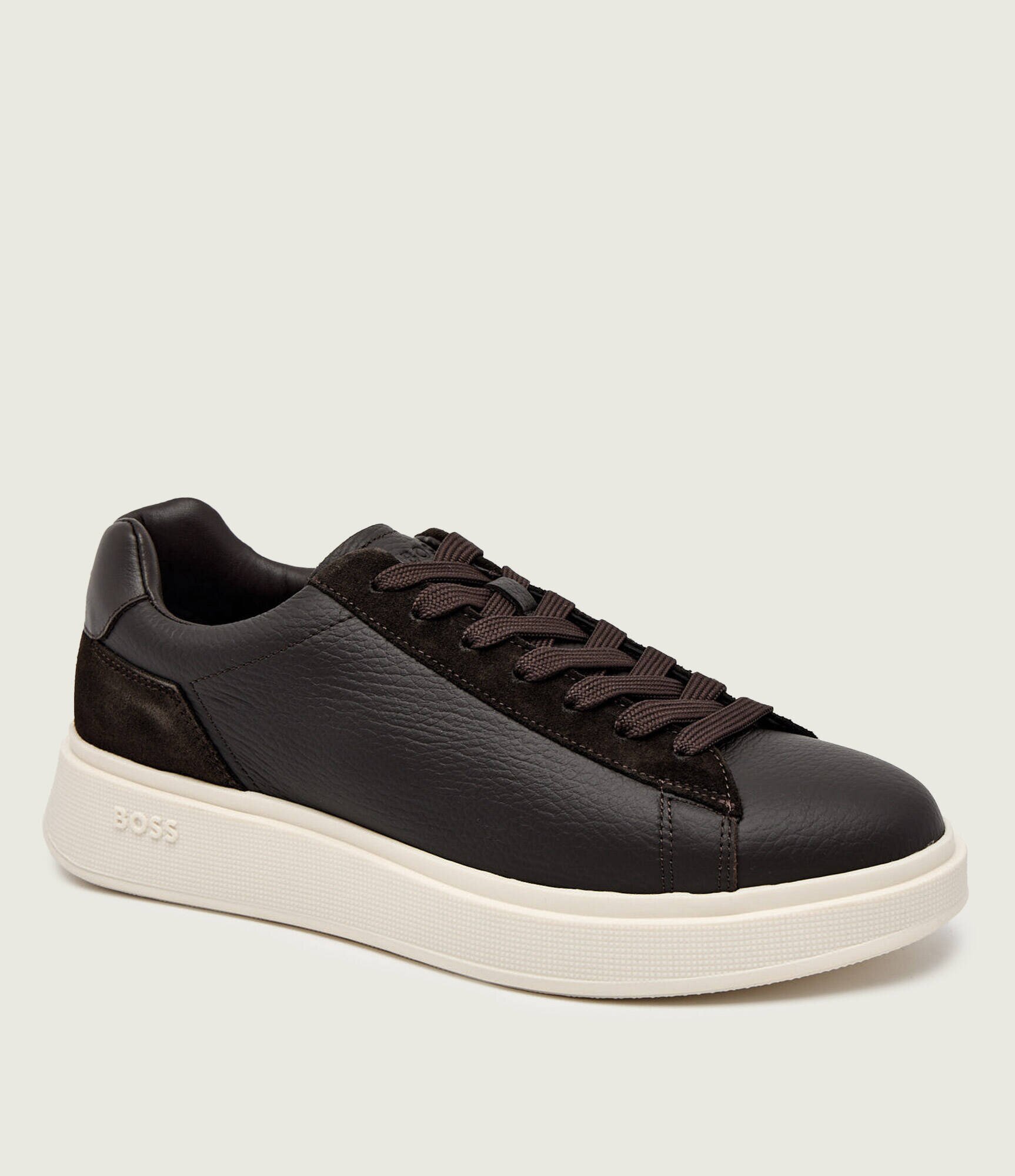 BOSS Black Teniși din piele Bulton_Runn_sdgrlt