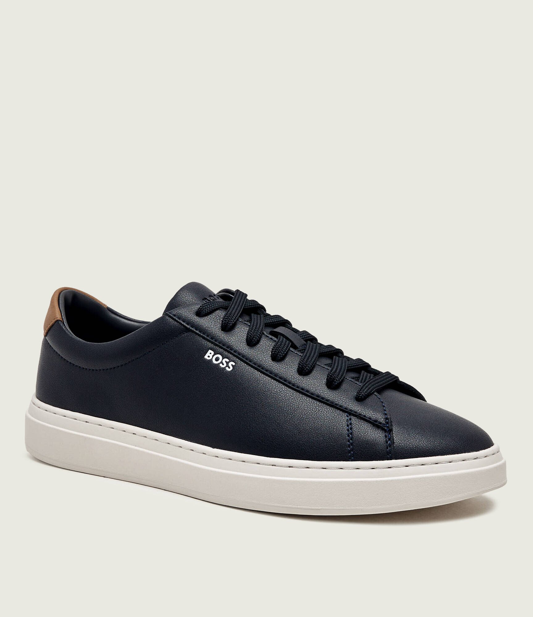 BOSS Black Teniși din piele Kieran_Tenn_allt