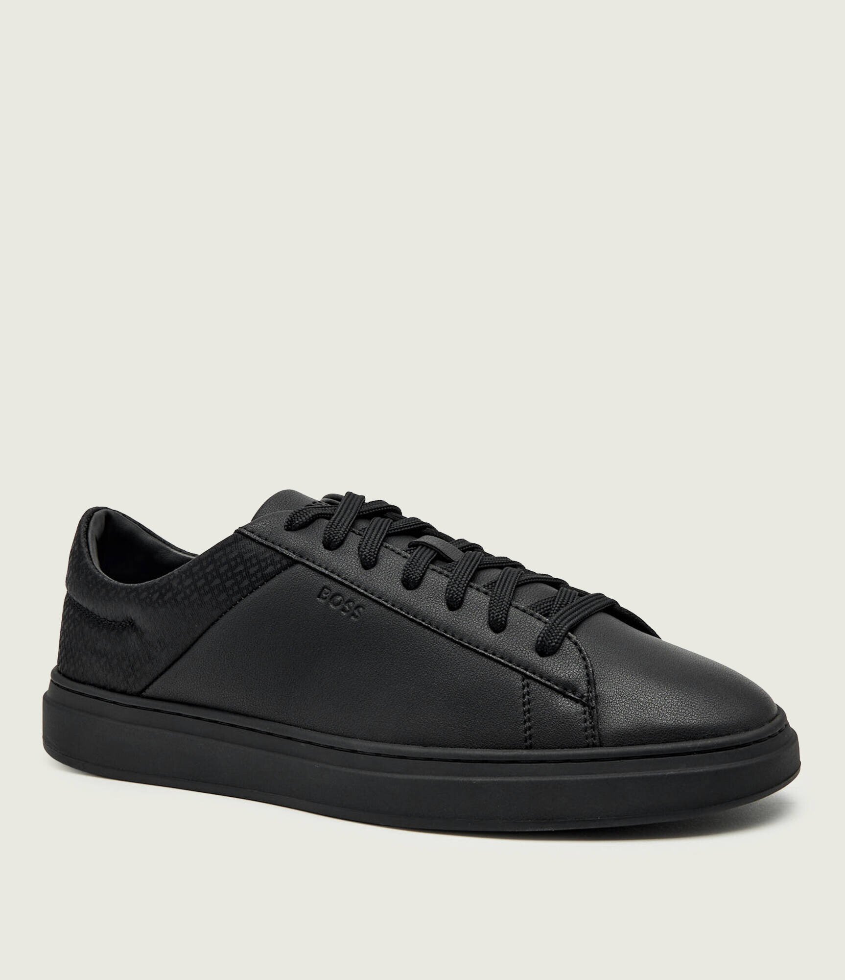 BOSS Black Teniși din piele Kieran_Tenn_altnymns