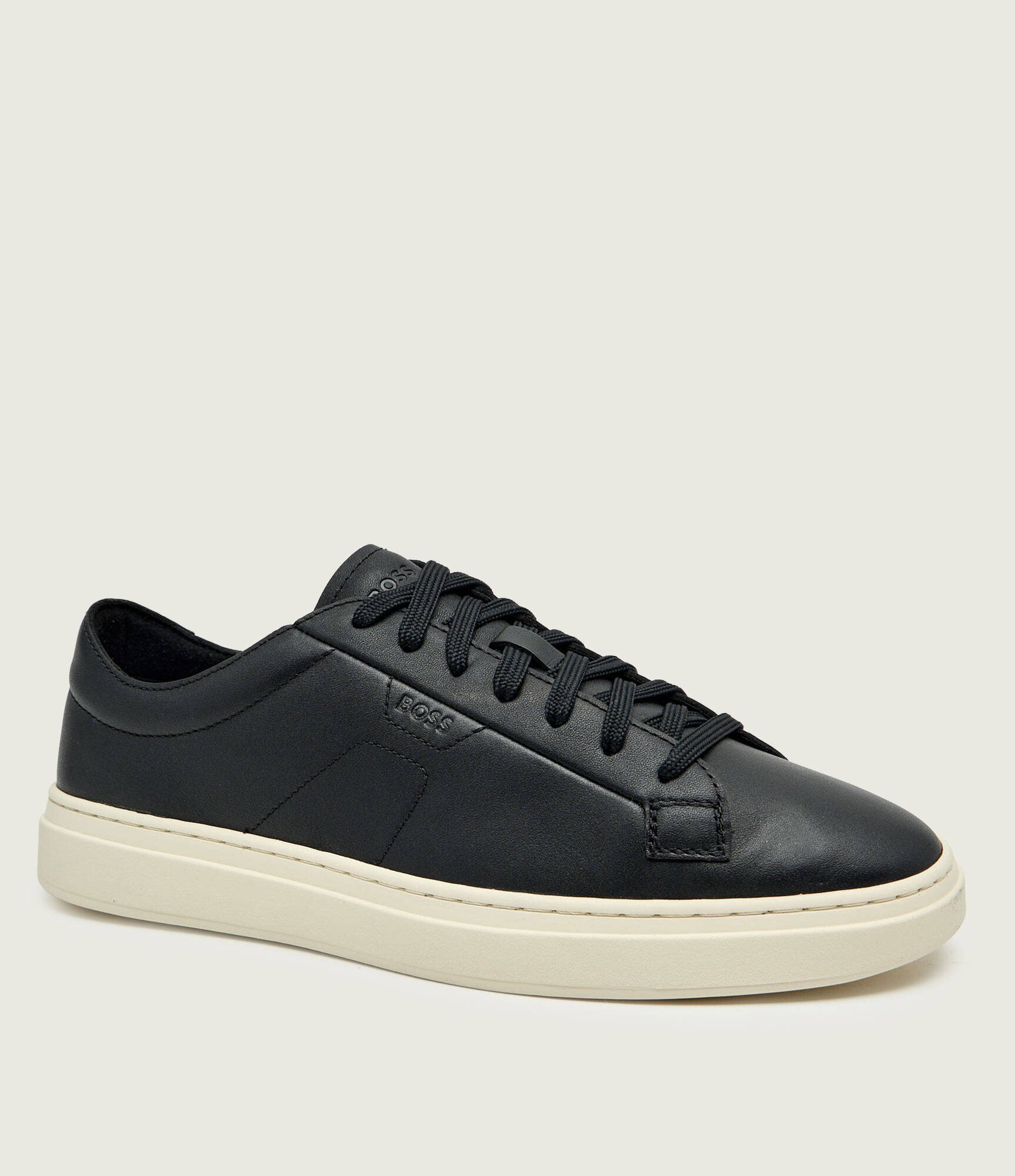 BOSS Black Teniși din piele Kieran_Tenn_bustd