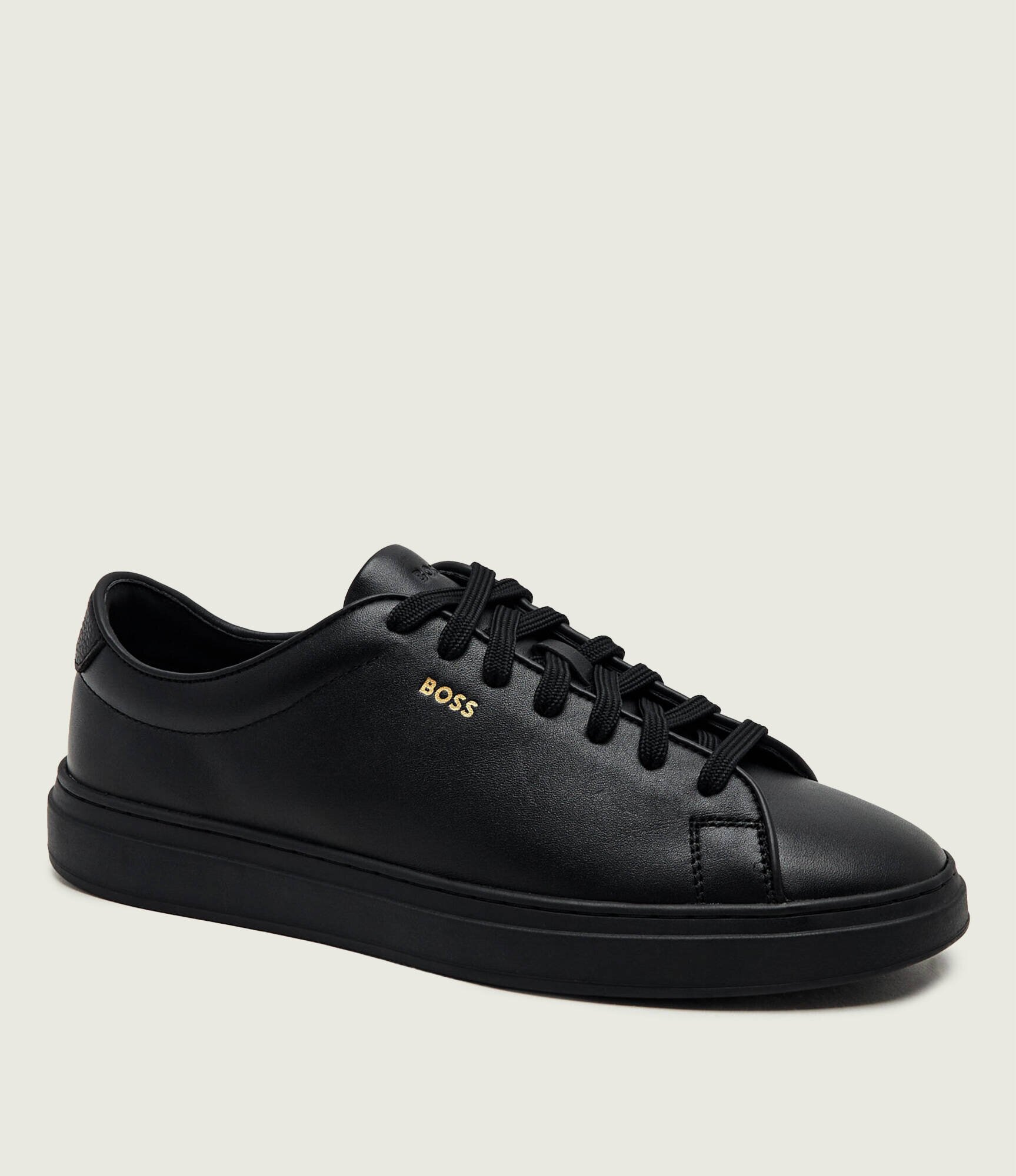 BOSS Black Teniși din piele Kieran_Tenn_butb
