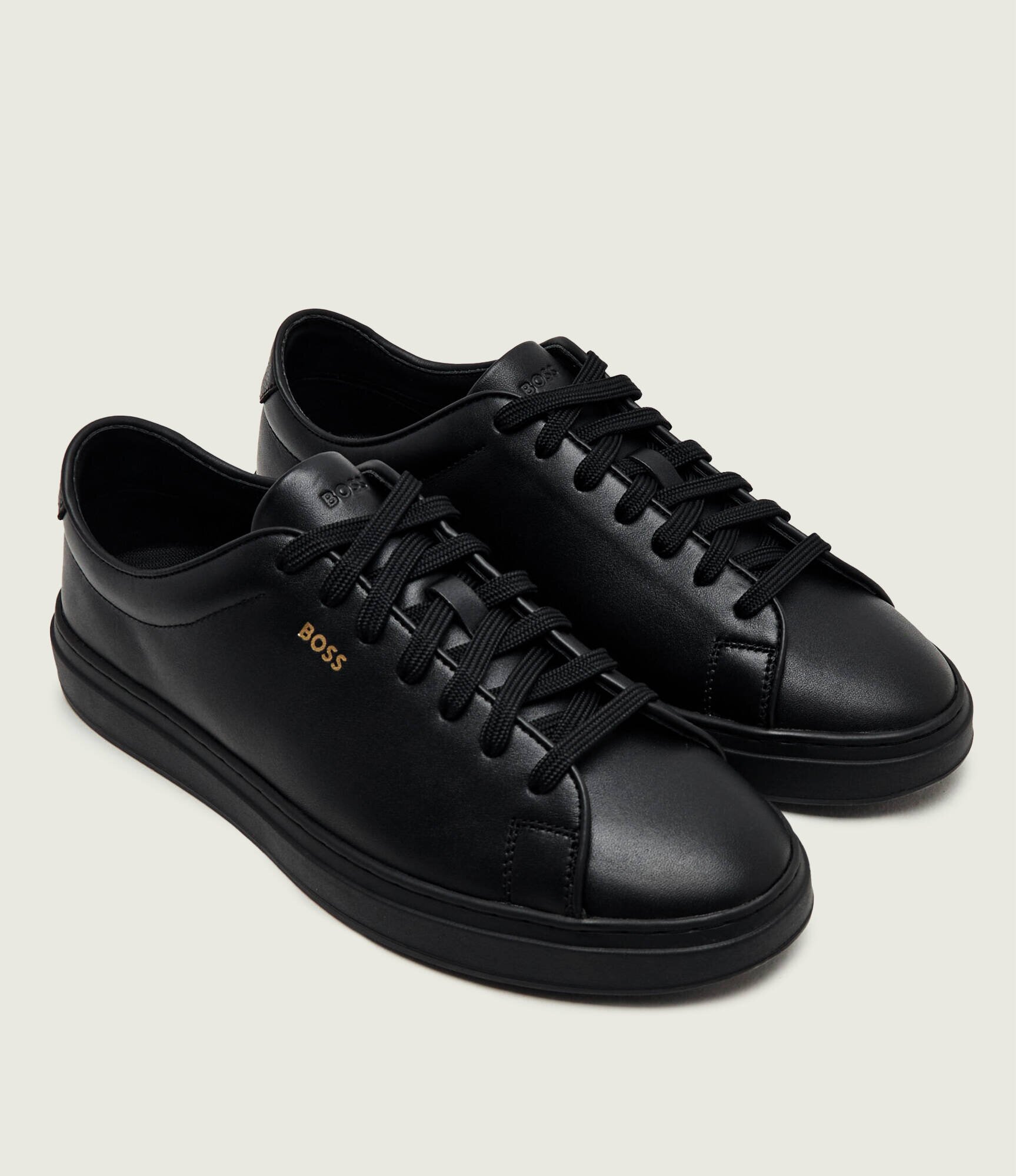 BOSS Black Teniși din piele Kieran_Tenn_butb