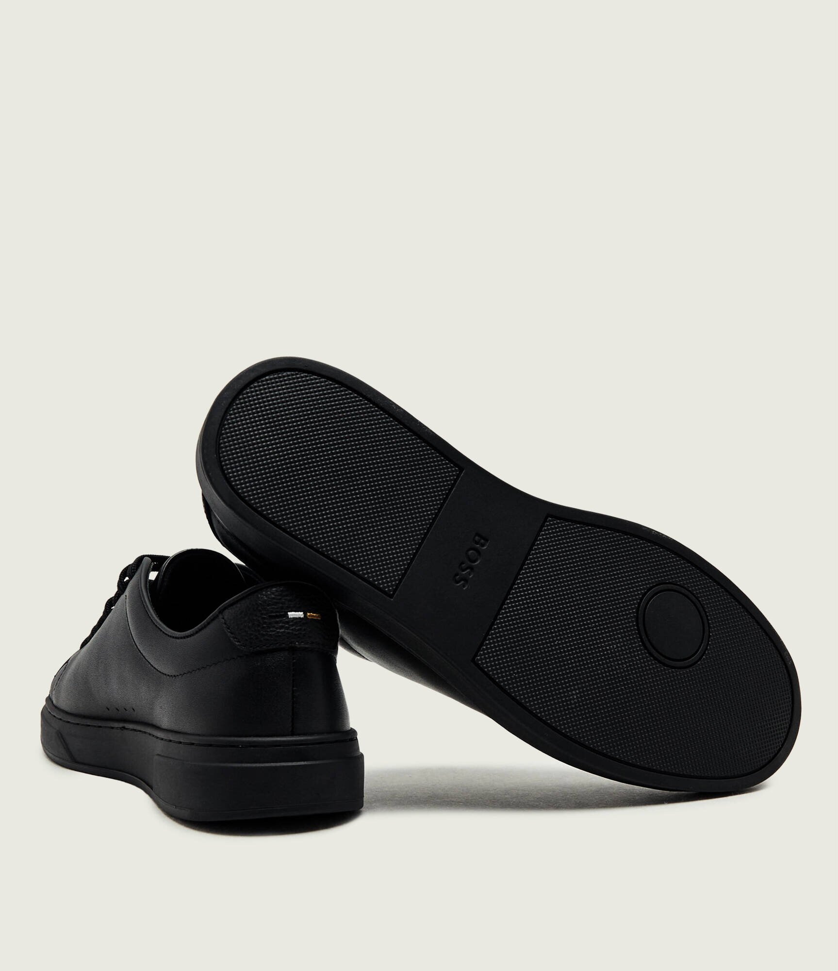 BOSS Black Teniși din piele Kieran_Tenn_butb