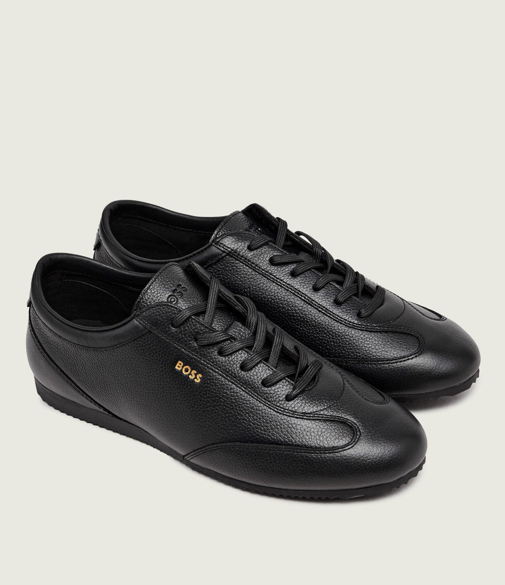 BOSS Black Teniși din piele Lineor_Lowp_tbwl