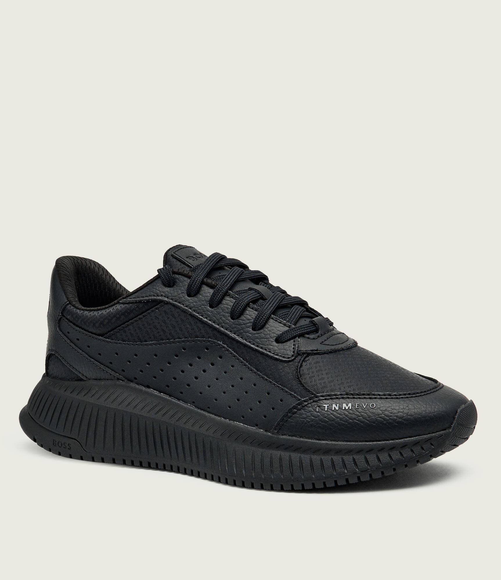 BOSS Black Teniși din piele TTNM EVO_Runn_ltnymn