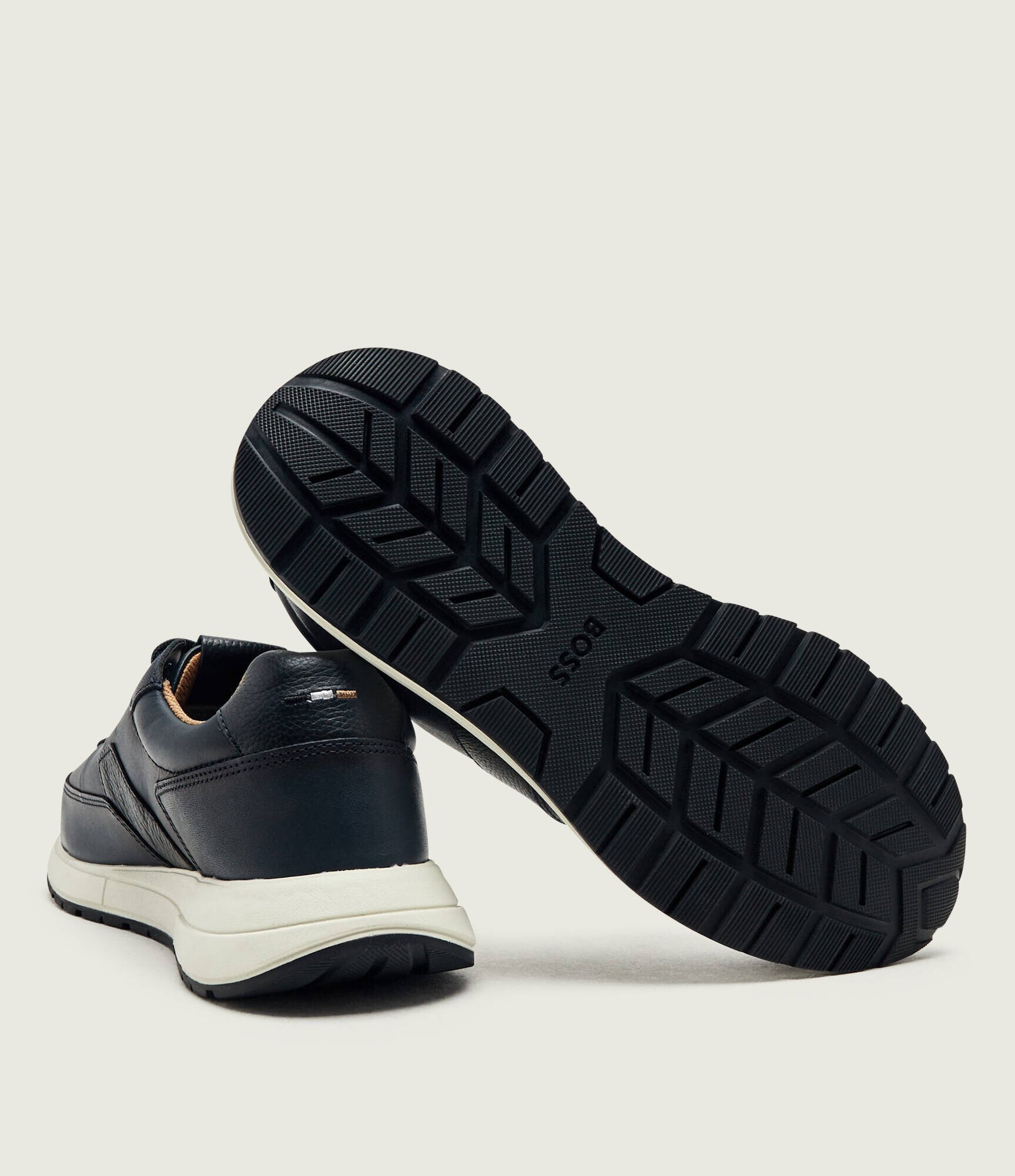 BOSS Black Teniși din piele Vinston_Runn_butb