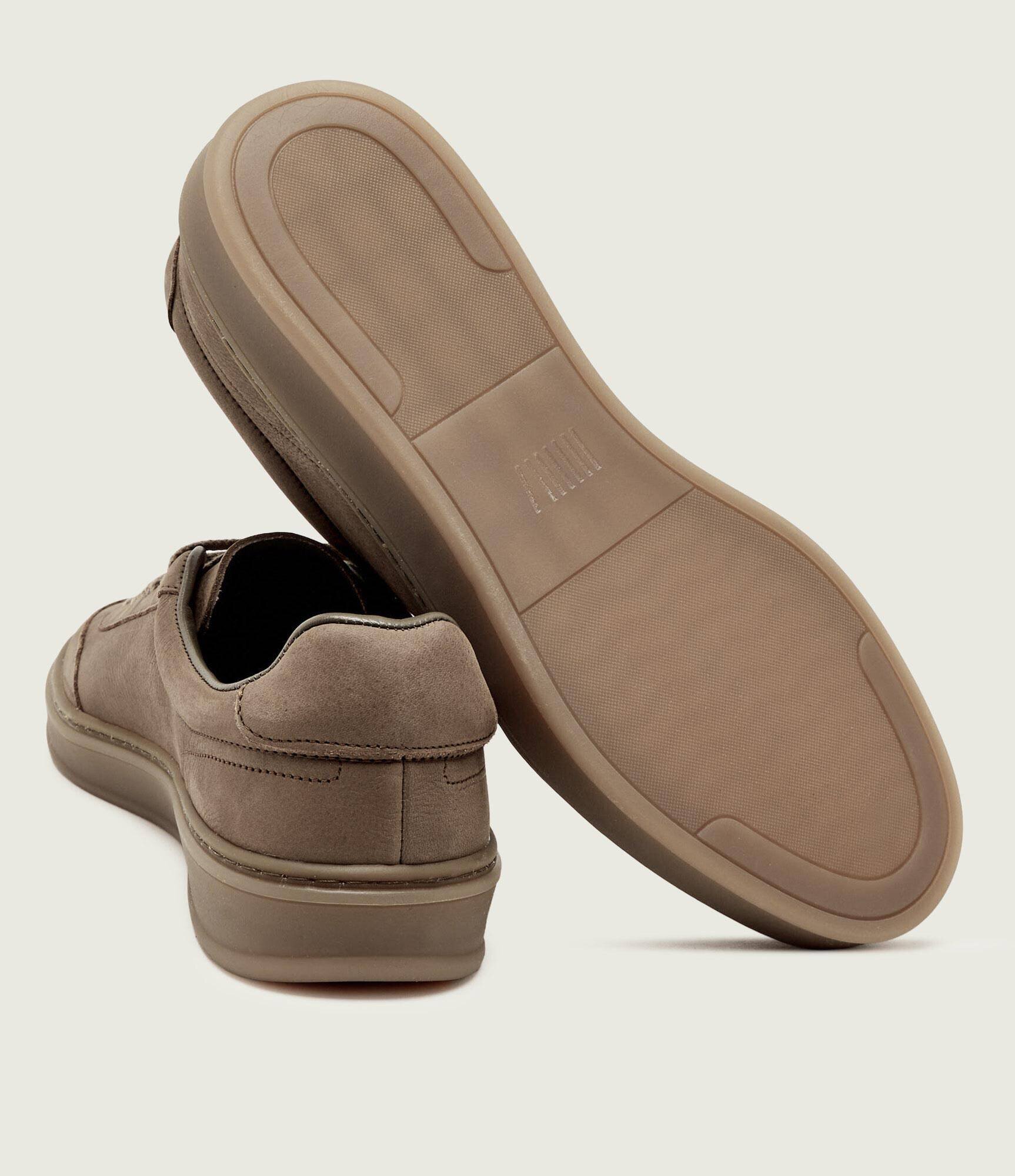 BOSS Black Teniși din piele Zarek_Tenn_nbgr BOSS X BECKHAM