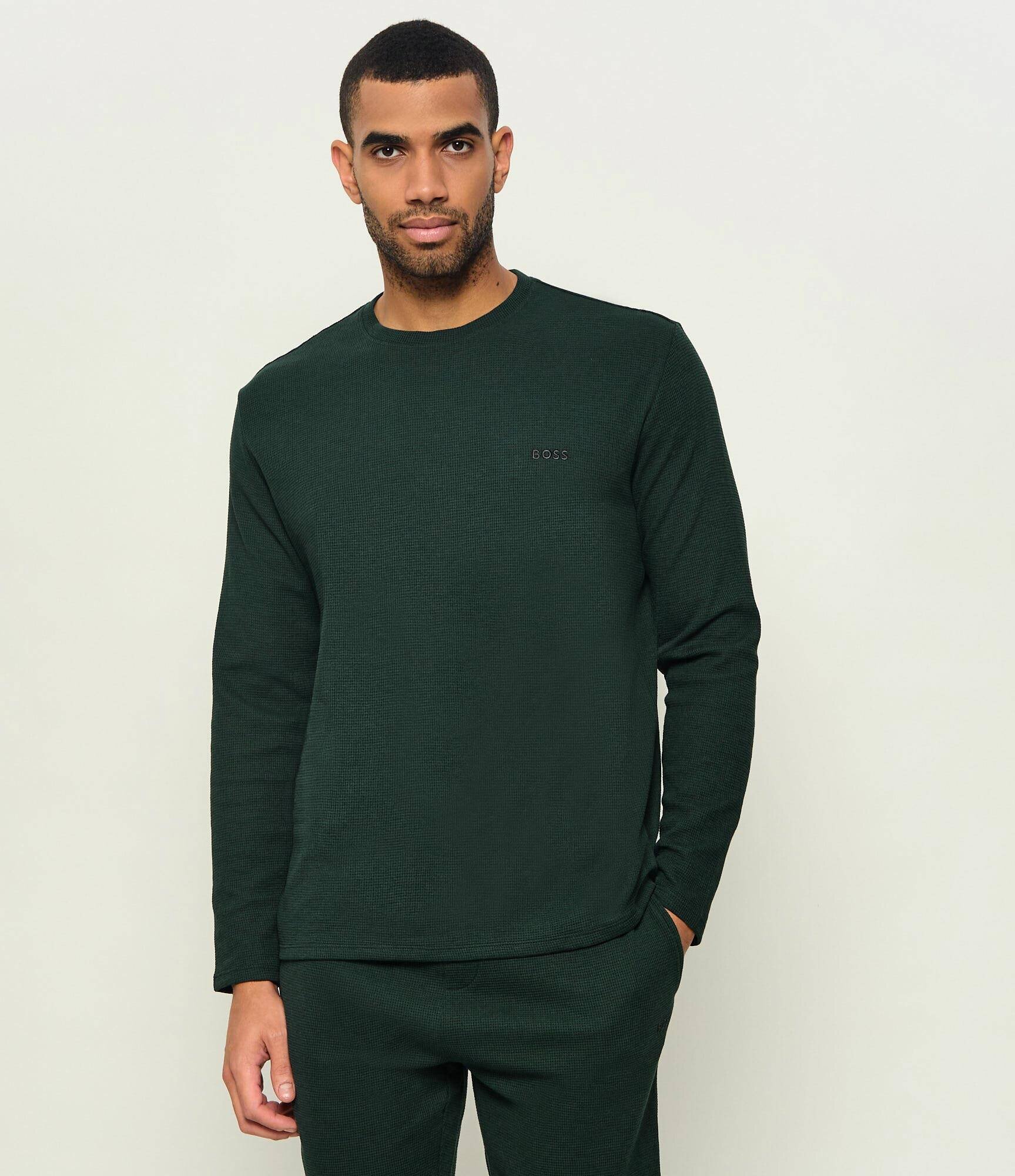 BOSS Black Top de pijama Waffle | regular fit
