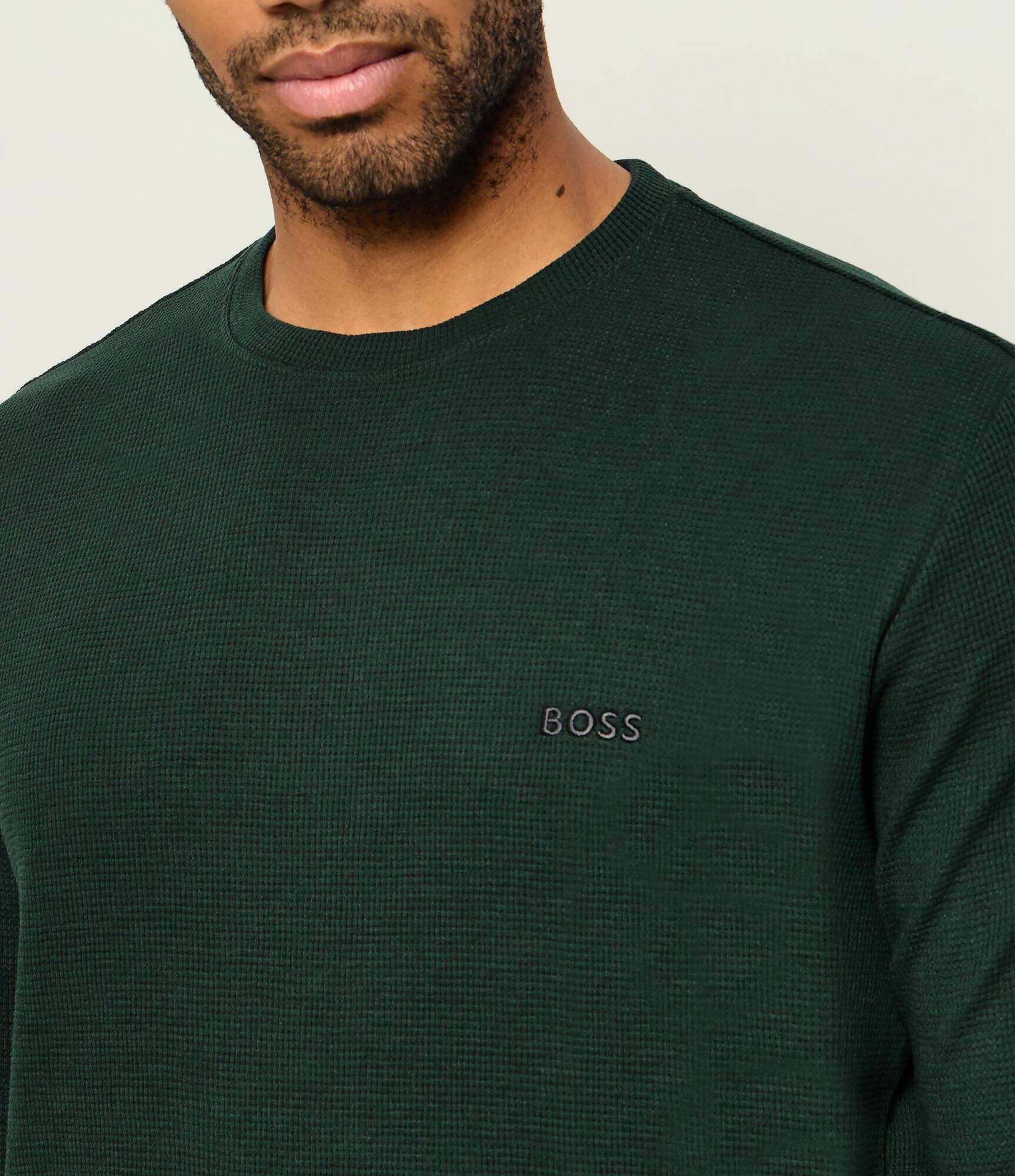 BOSS Black Top de pijama Waffle | regular fit