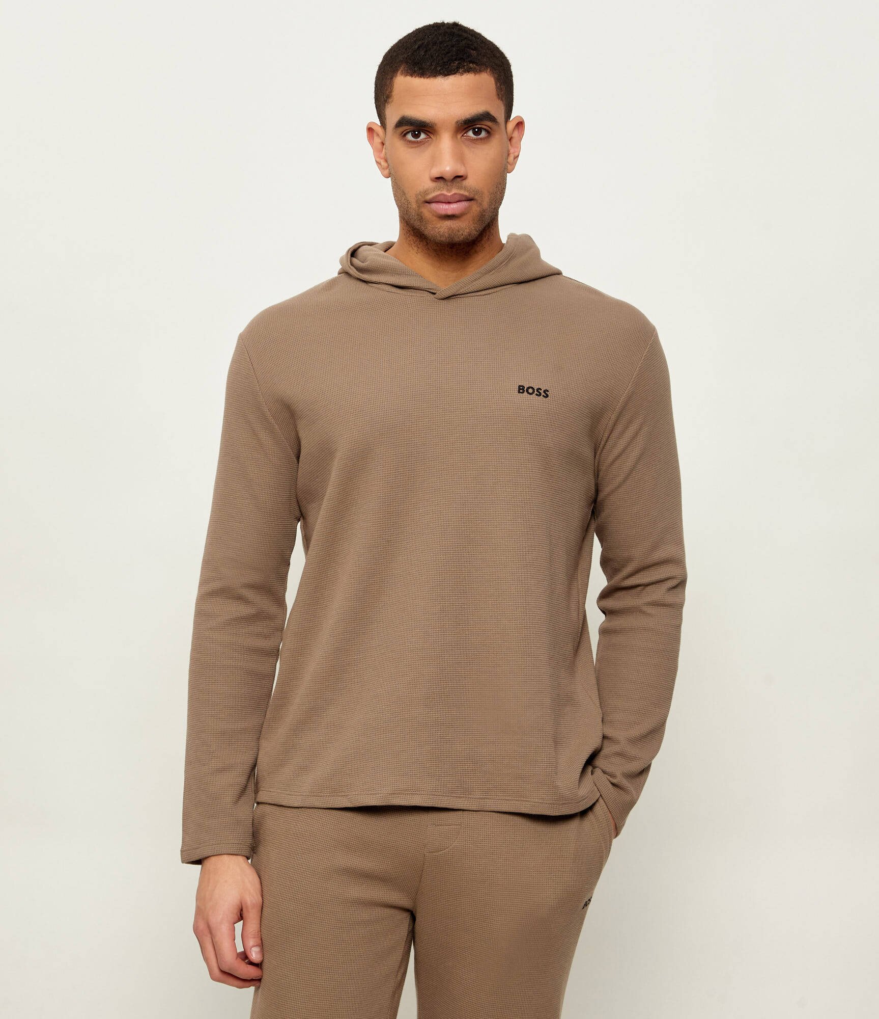 BOSS Black Top de pijama Waffle | regular fit