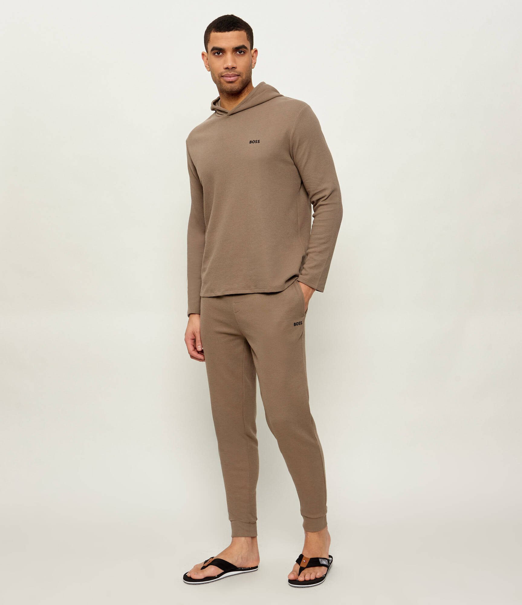 BOSS Black Top de pijama Waffle | regular fit
