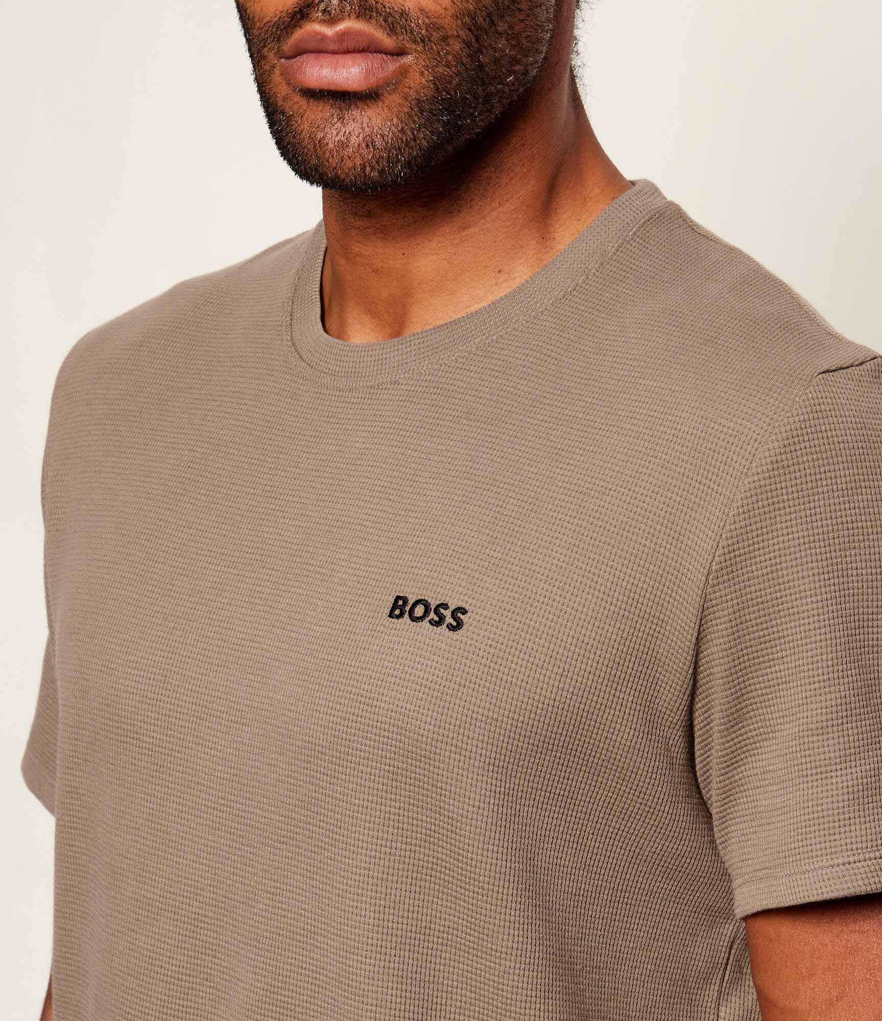 BOSS Black Top de pijama Waffle | regular fit
