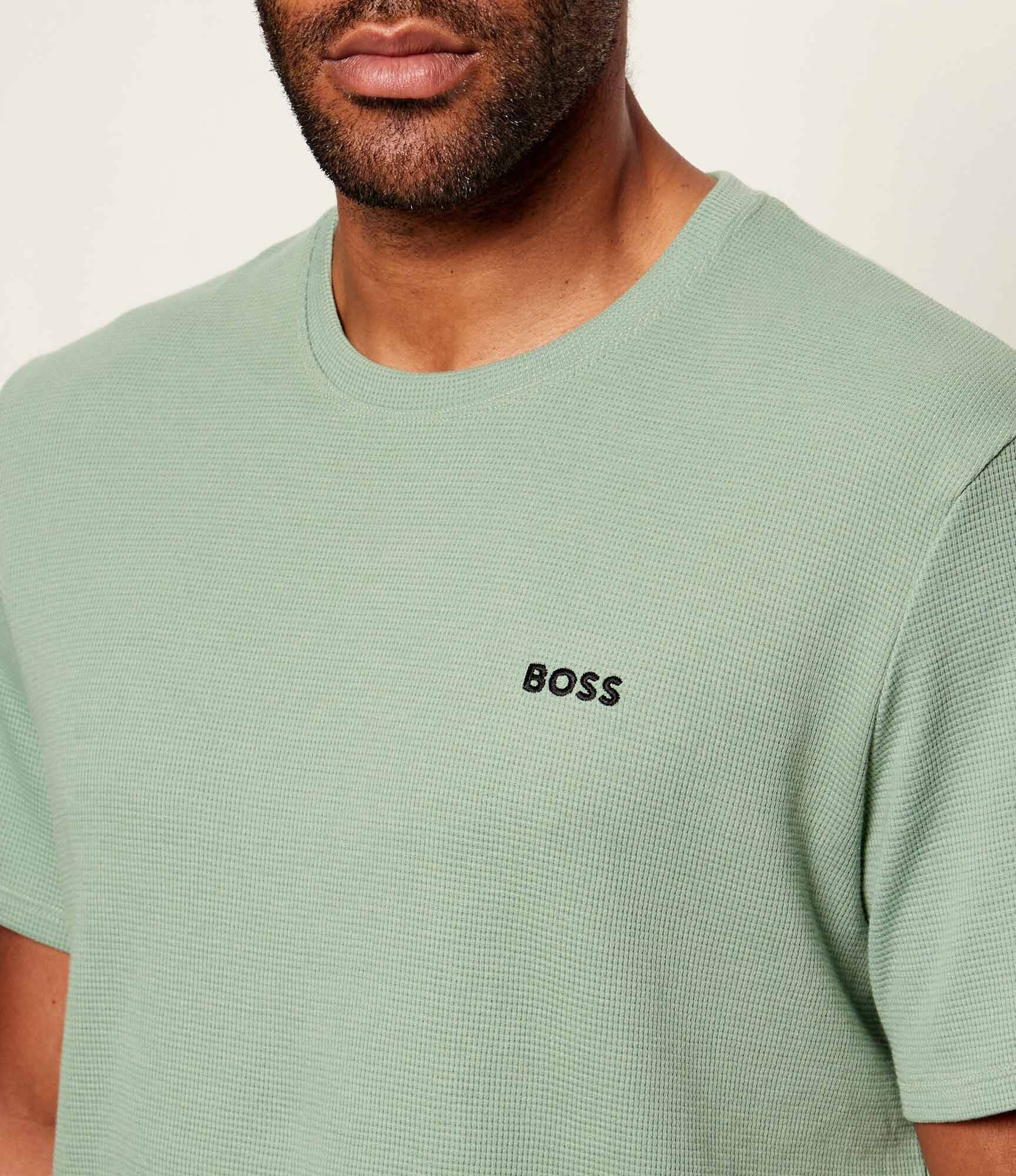 BOSS Black Top de pijama Waffle | regular fit