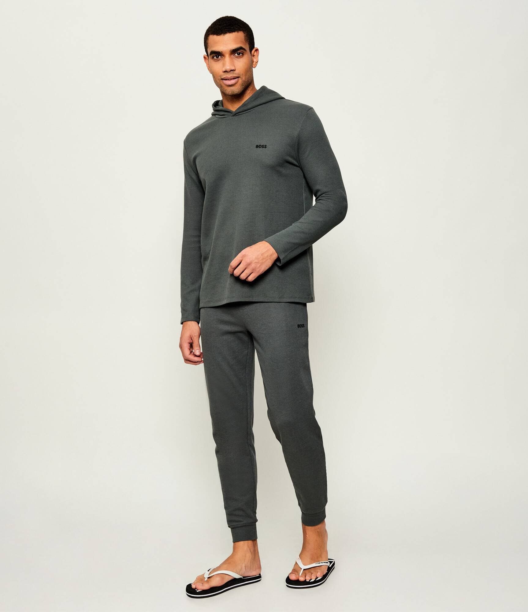 BOSS Black Top de pijama Waffle | regular fit