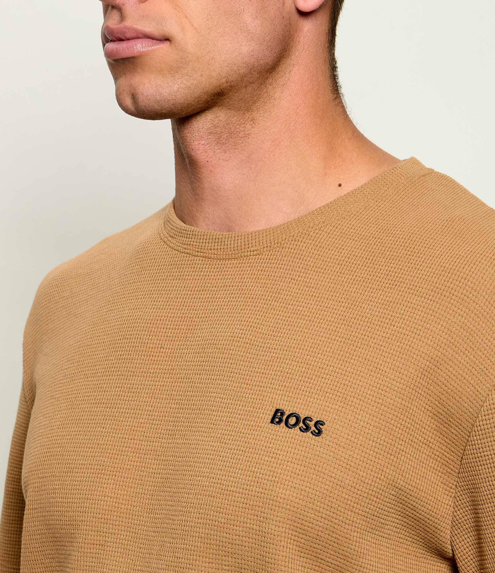 BOSS Black Top de pijama Waffle | regular fit