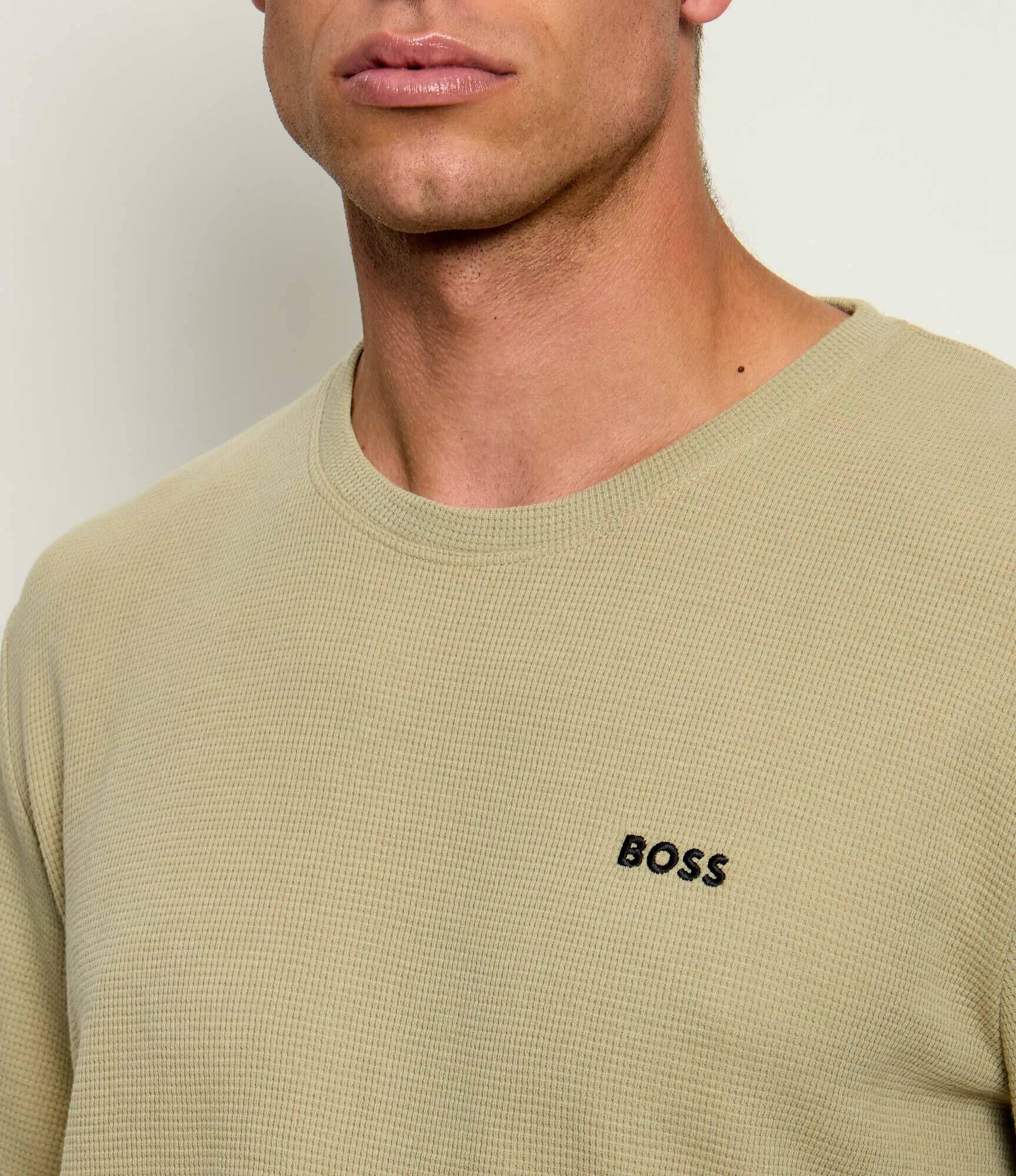 BOSS Black Top de pijama Waffle | regular fit