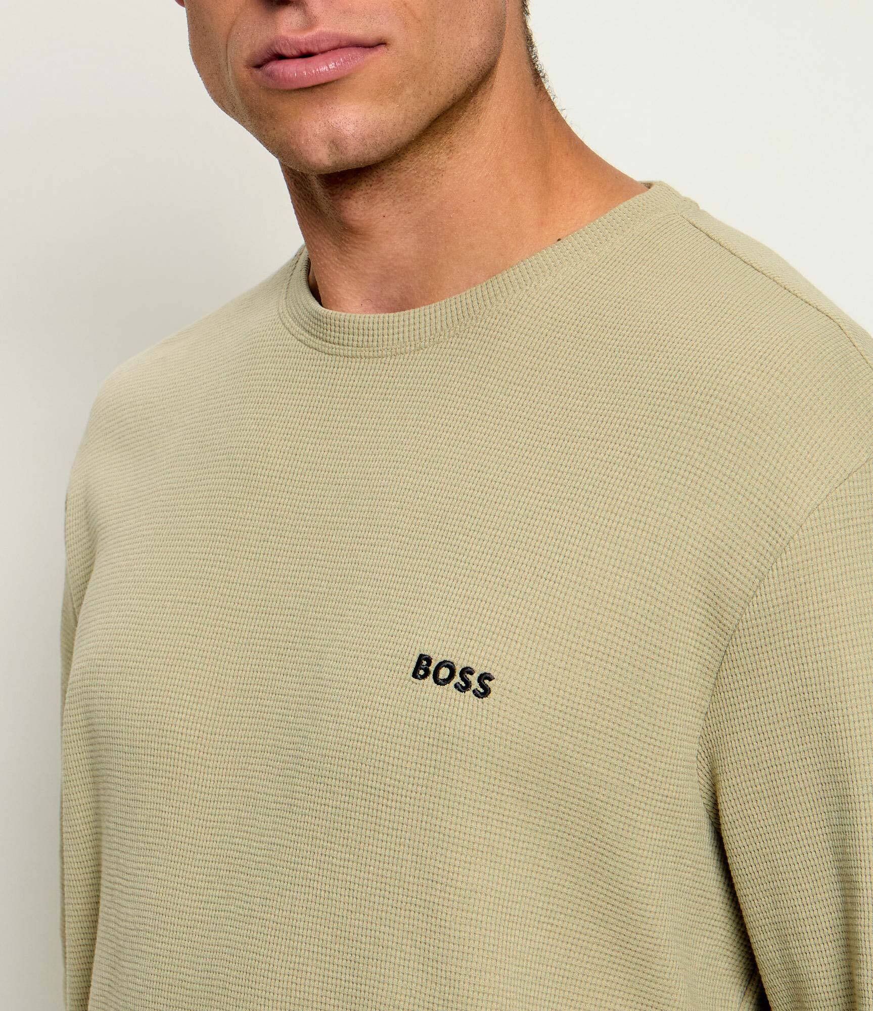 BOSS Black Top de pijama Waffle | regular fit