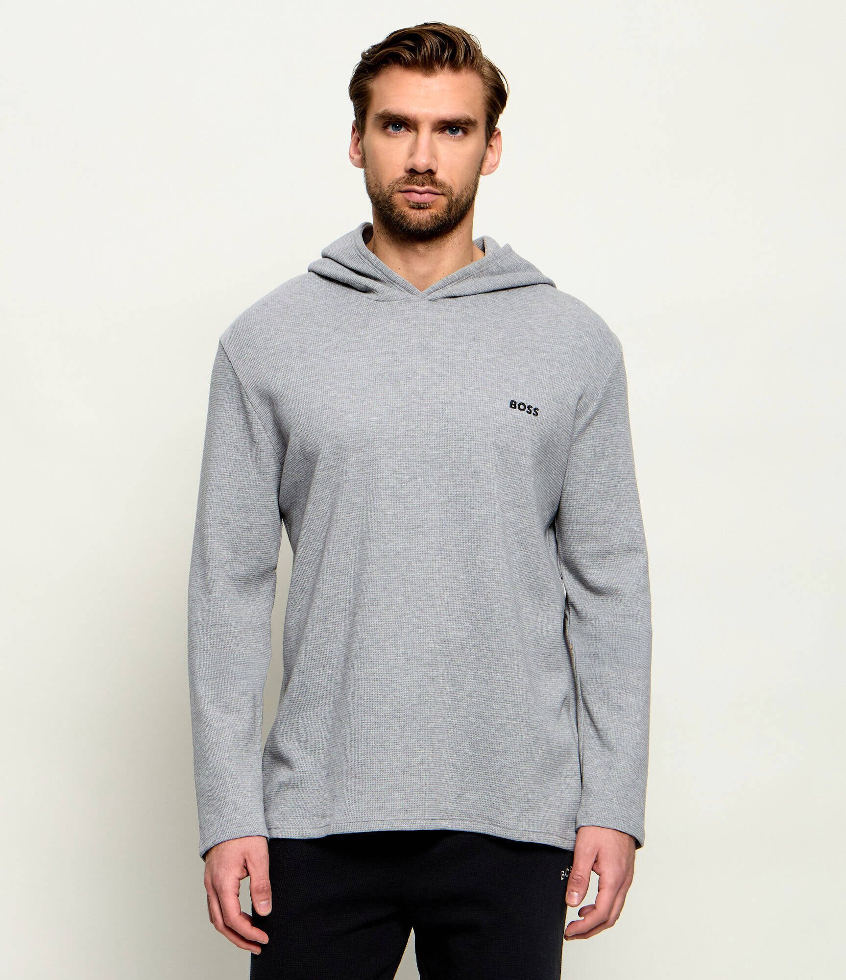 BOSS Black Top de pijama Waffle | regular fit