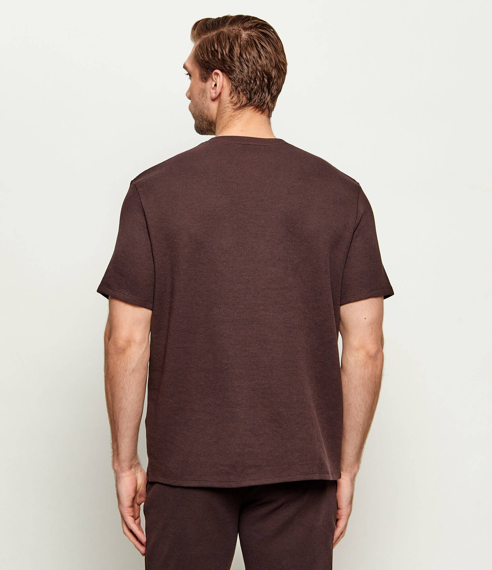 BOSS Black Top de pijama Waffle | regular fit