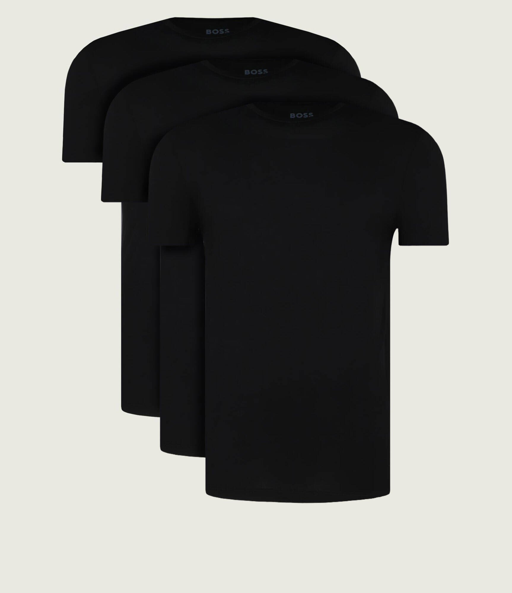 BOSS Black Tricou 3-pack RN 3P Bamboo | Slim Fit