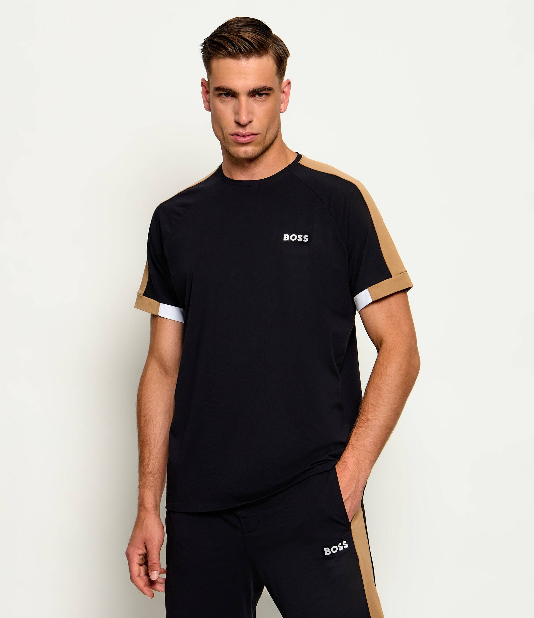 BOSS Black Tricou Balance RN | regular fit