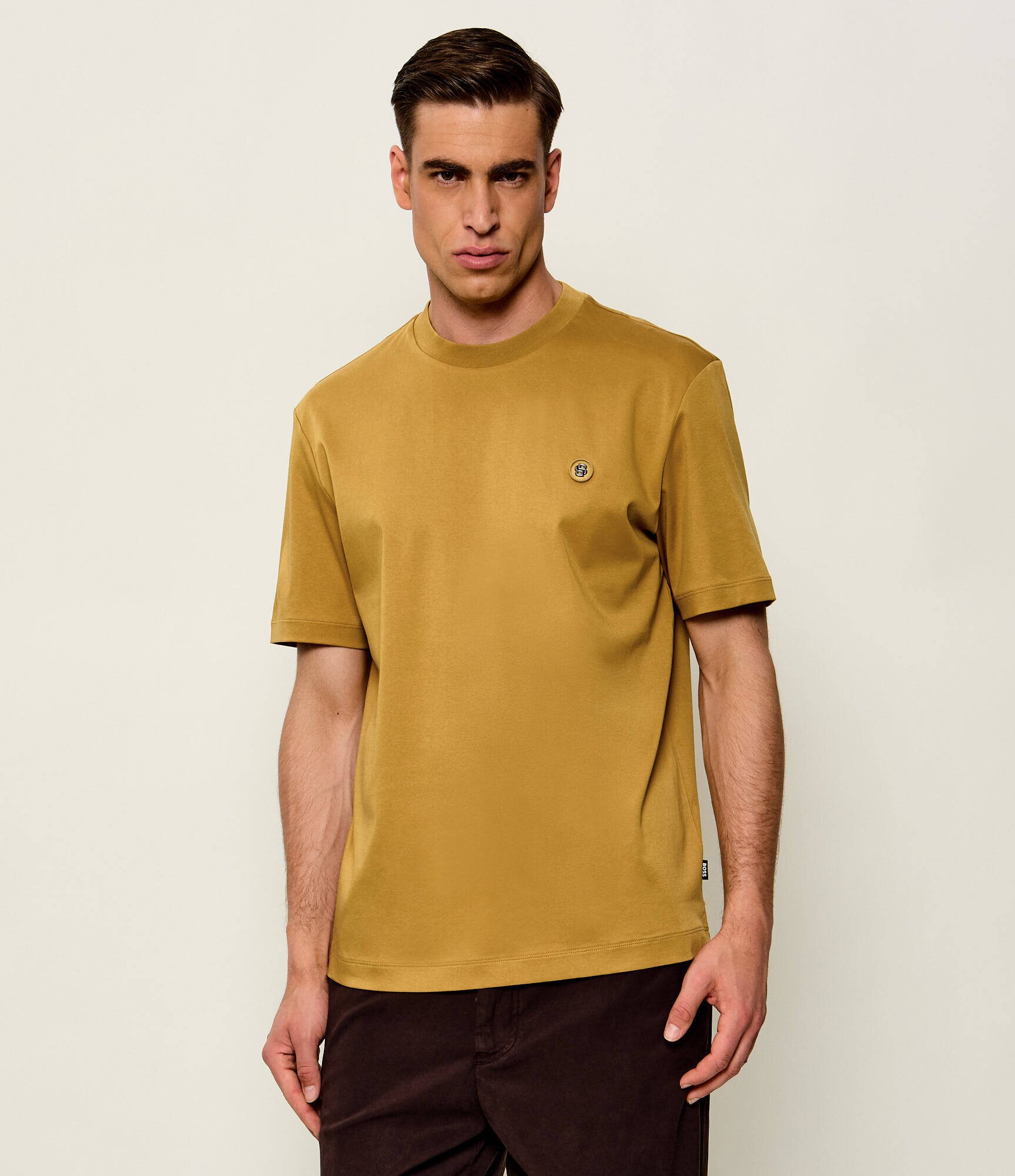 BOSS Black Tricou C-Taut 01 | regular fit | mercerizat