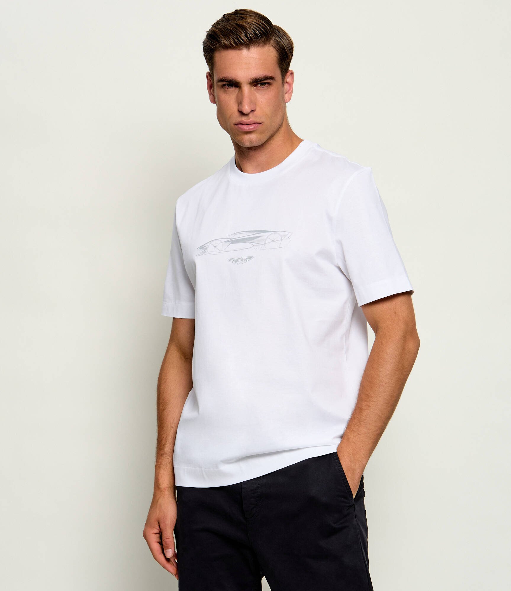 BOSS Black Tricou C-Taut 181_AM | Boss x Aston Martin | regular fit