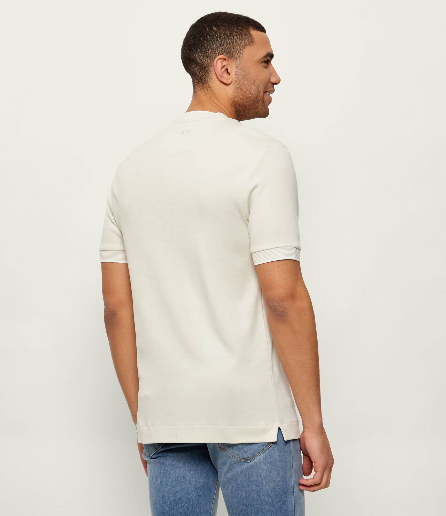 BOSS Black Tricou C-Thompson 242_AM | BOSS x ASTON MARTIN | regular fit cu adaos de lână