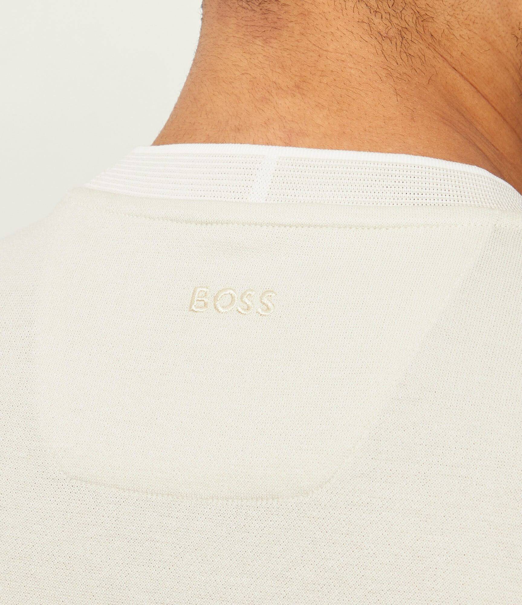 BOSS Black Tricou C-Thompson 242_AM | BOSS x ASTON MARTIN | regular fit cu adaos de lână