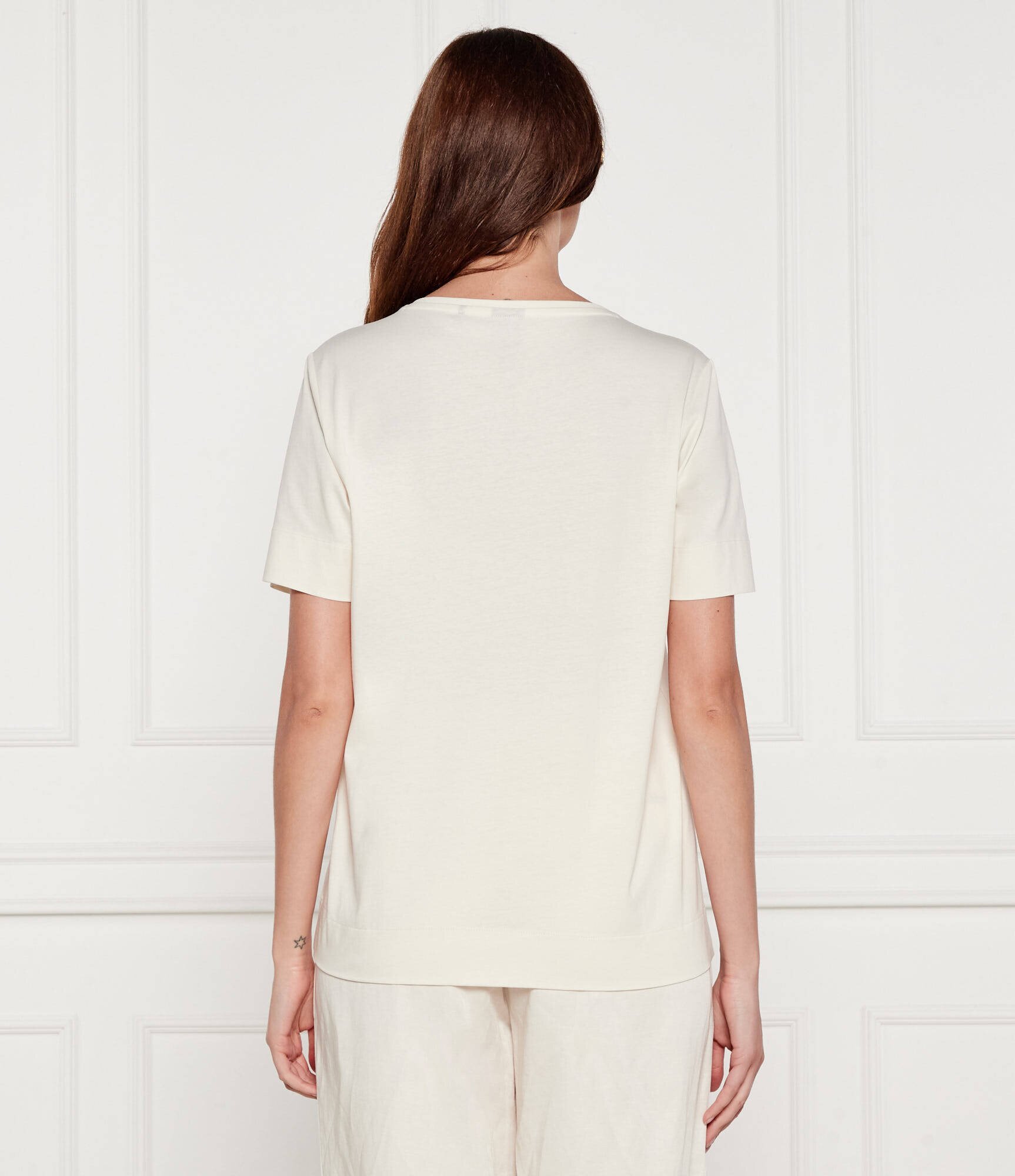 BOSS Black Tricou Elvhi | Loose fit