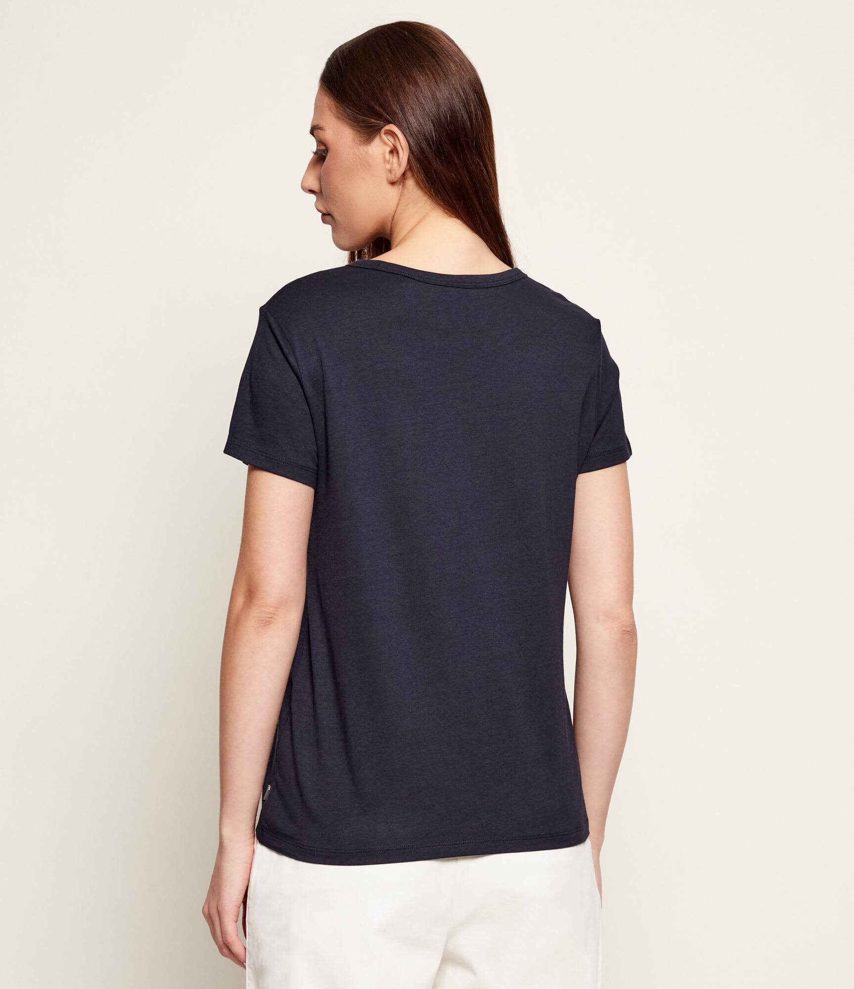 BOSS Black Tricou Eventsa9 | regular fit cu adaos de mătase