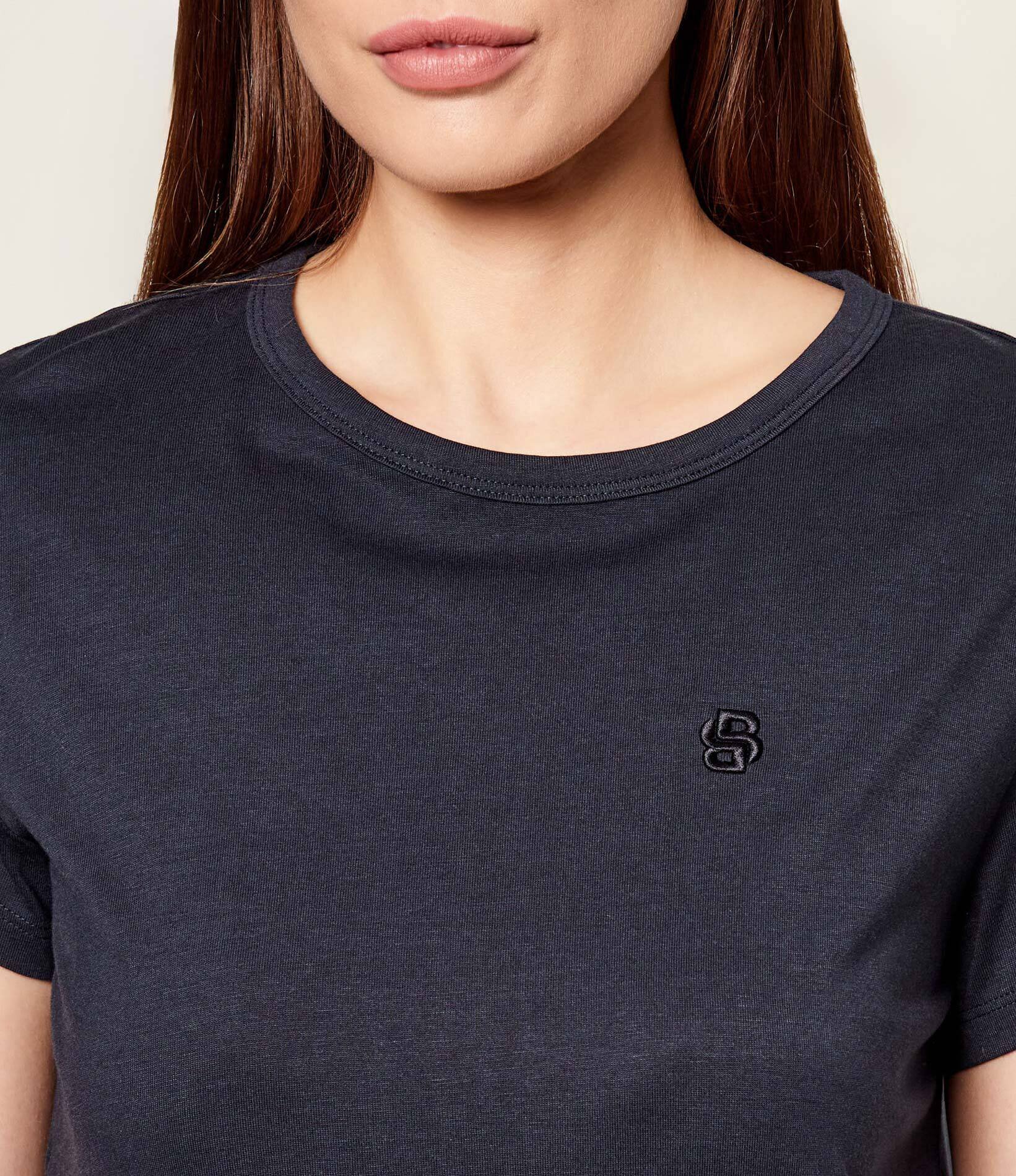 BOSS Black Tricou Eventsa9 | regular fit cu adaos de mătase