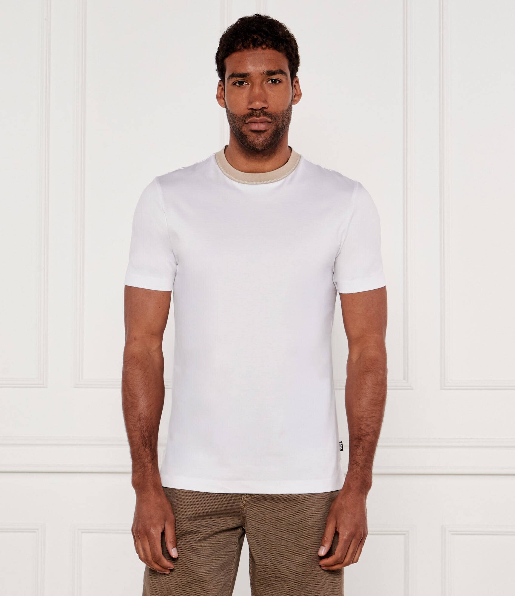 BOSS Black Tricou H-Tessler 199 | Slim Fit | mercerizat
