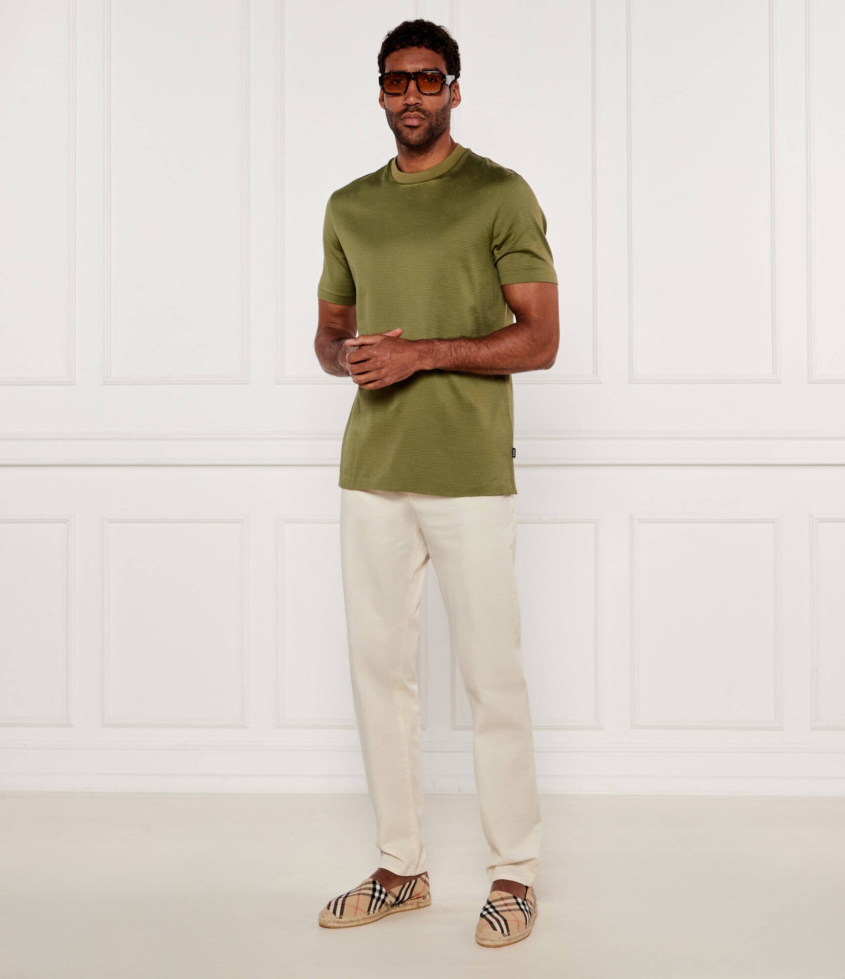 BOSS Black Tricou H-Thompson 432 | Regular Fit | mercerizat