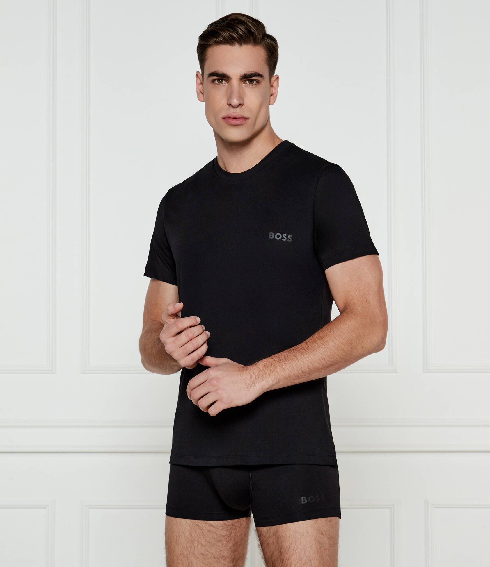 BOSS Black Tricou Holiday Set TS+Trunk