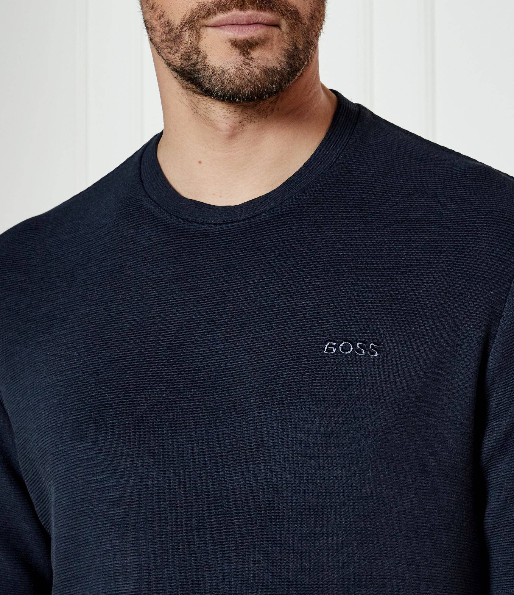 BOSS Black Tricou rib | Regular Fit